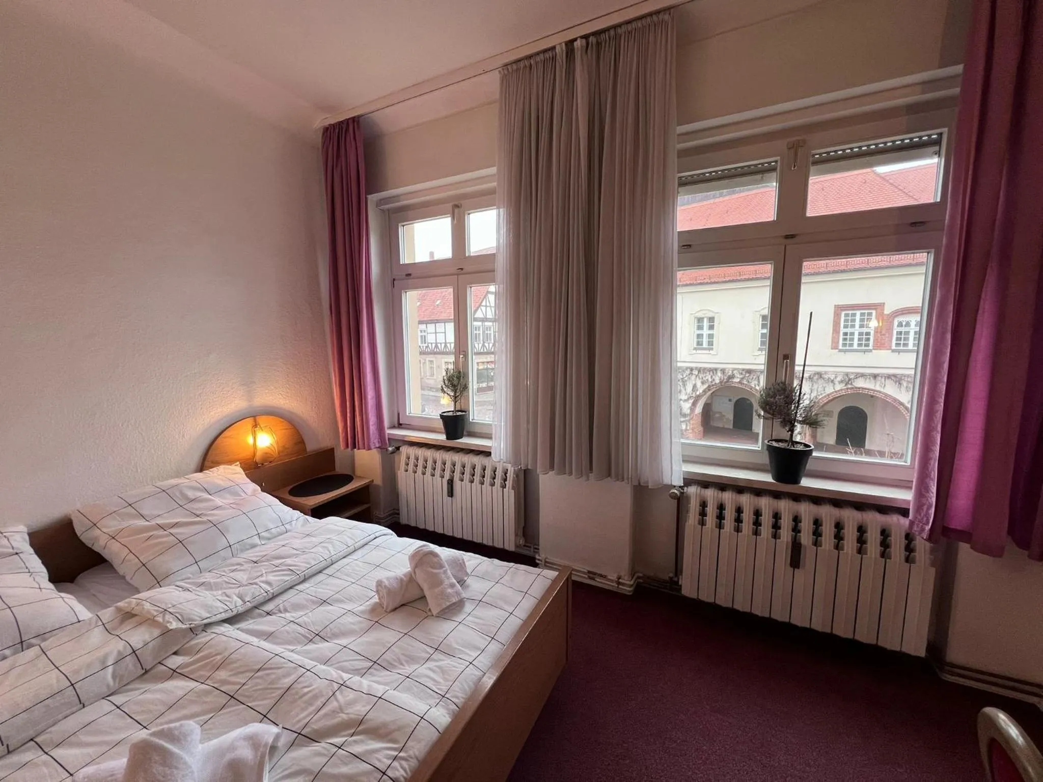 Bed in Hotel Doko Gardelegen