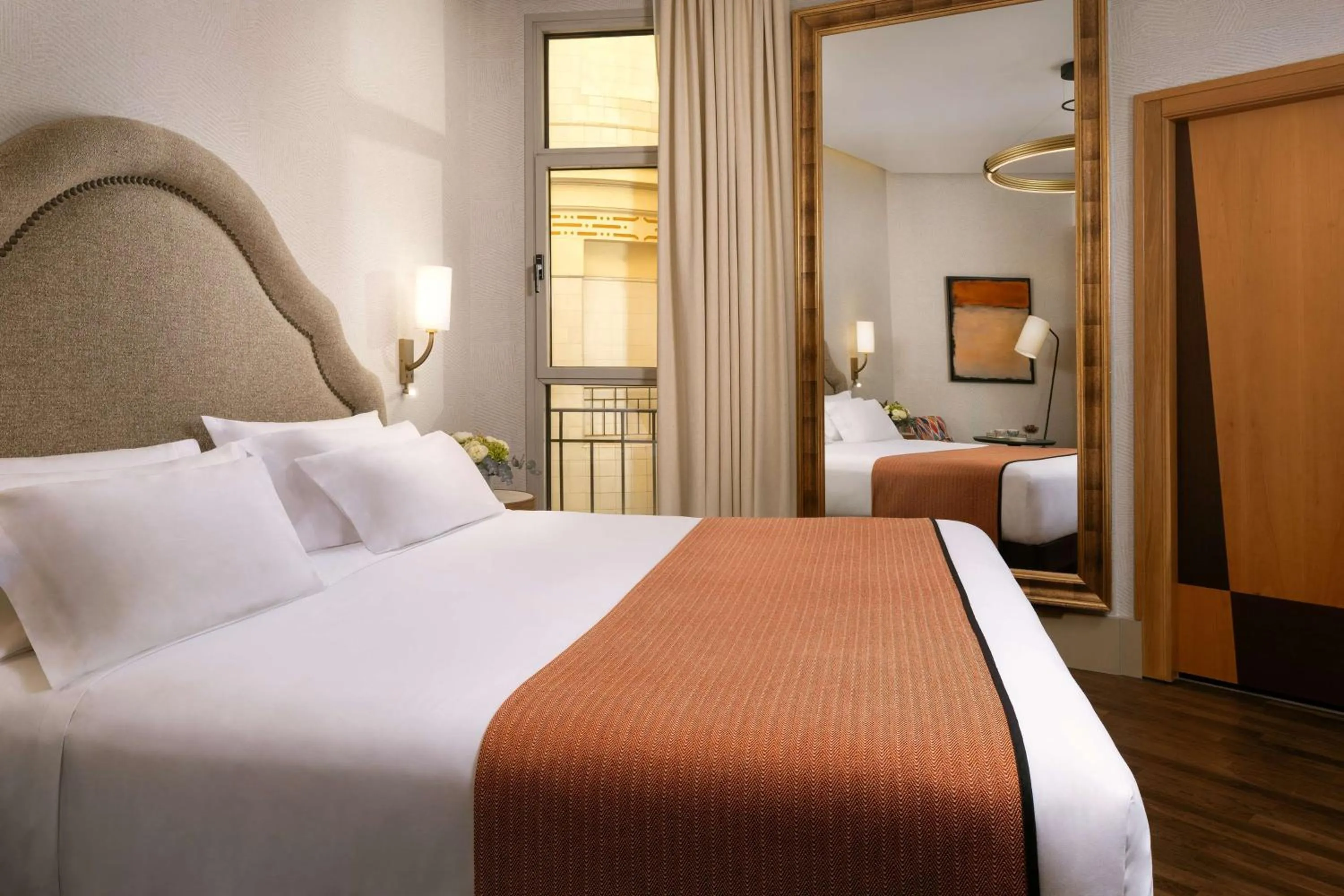 Bedroom, Bed in NH Collection Madrid Paseo del Prado