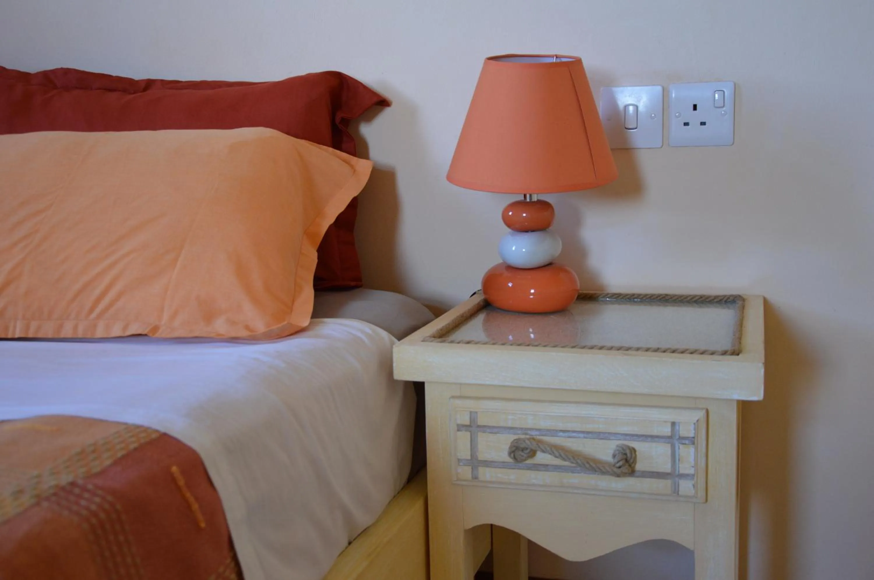 Decorative detail, Bed in La Maison Soleil