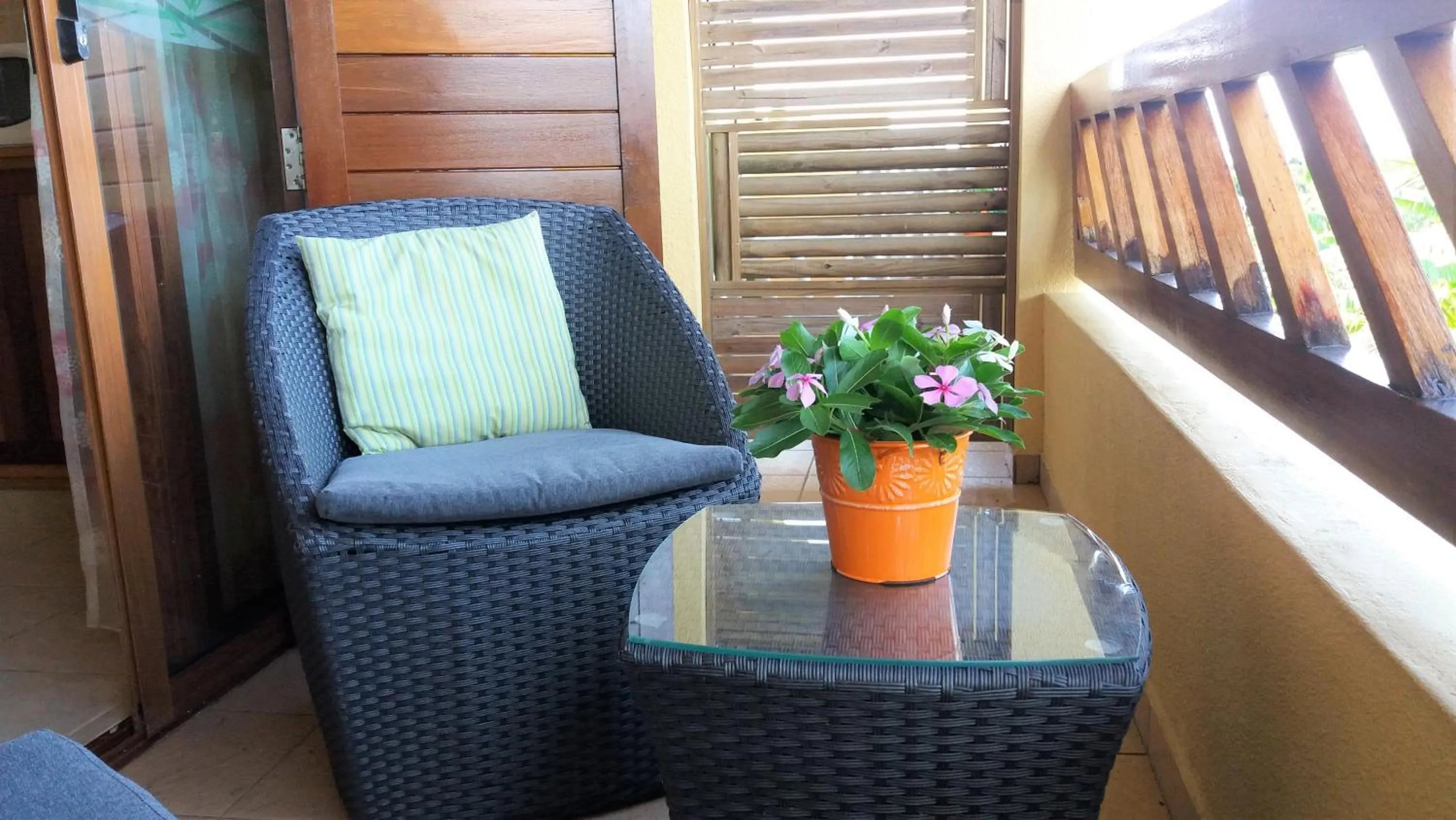 Balcony/Terrace in La Maison Soleil