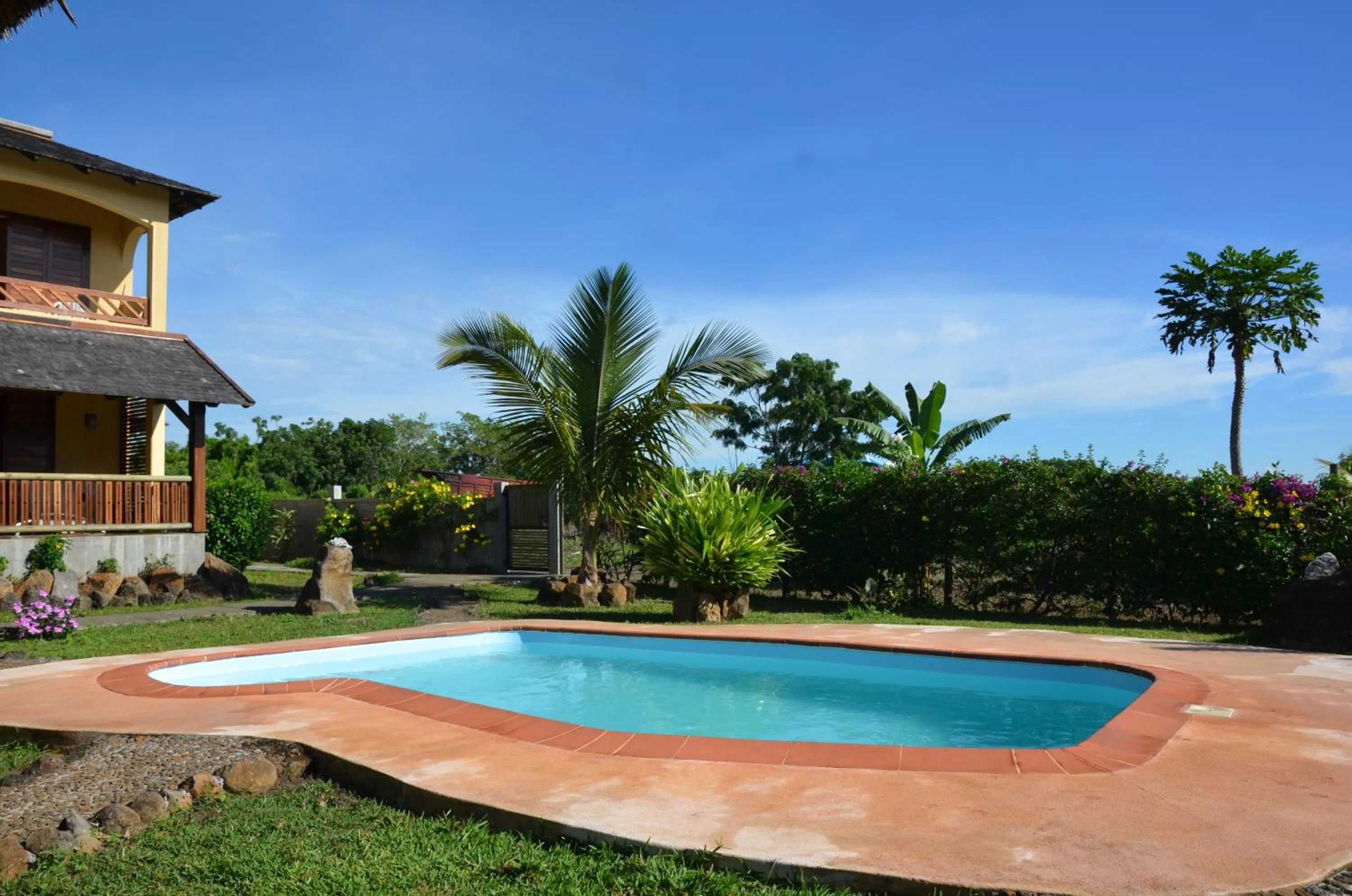 Swimming pool in La Maison Soleil