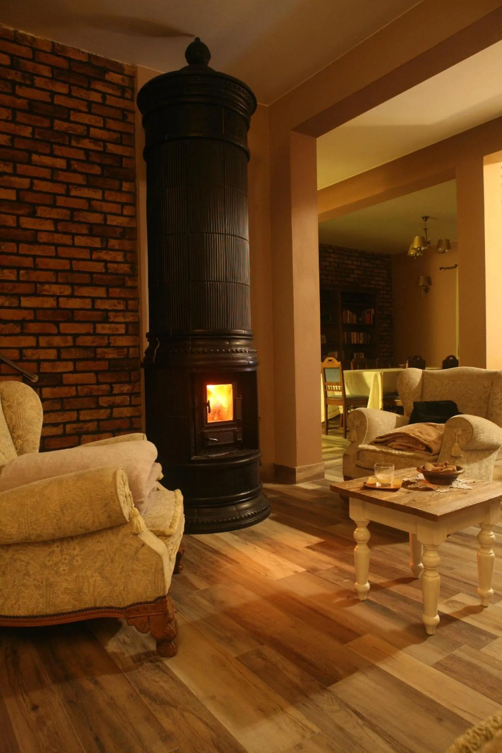 Seating area in Olszynowy Dwór