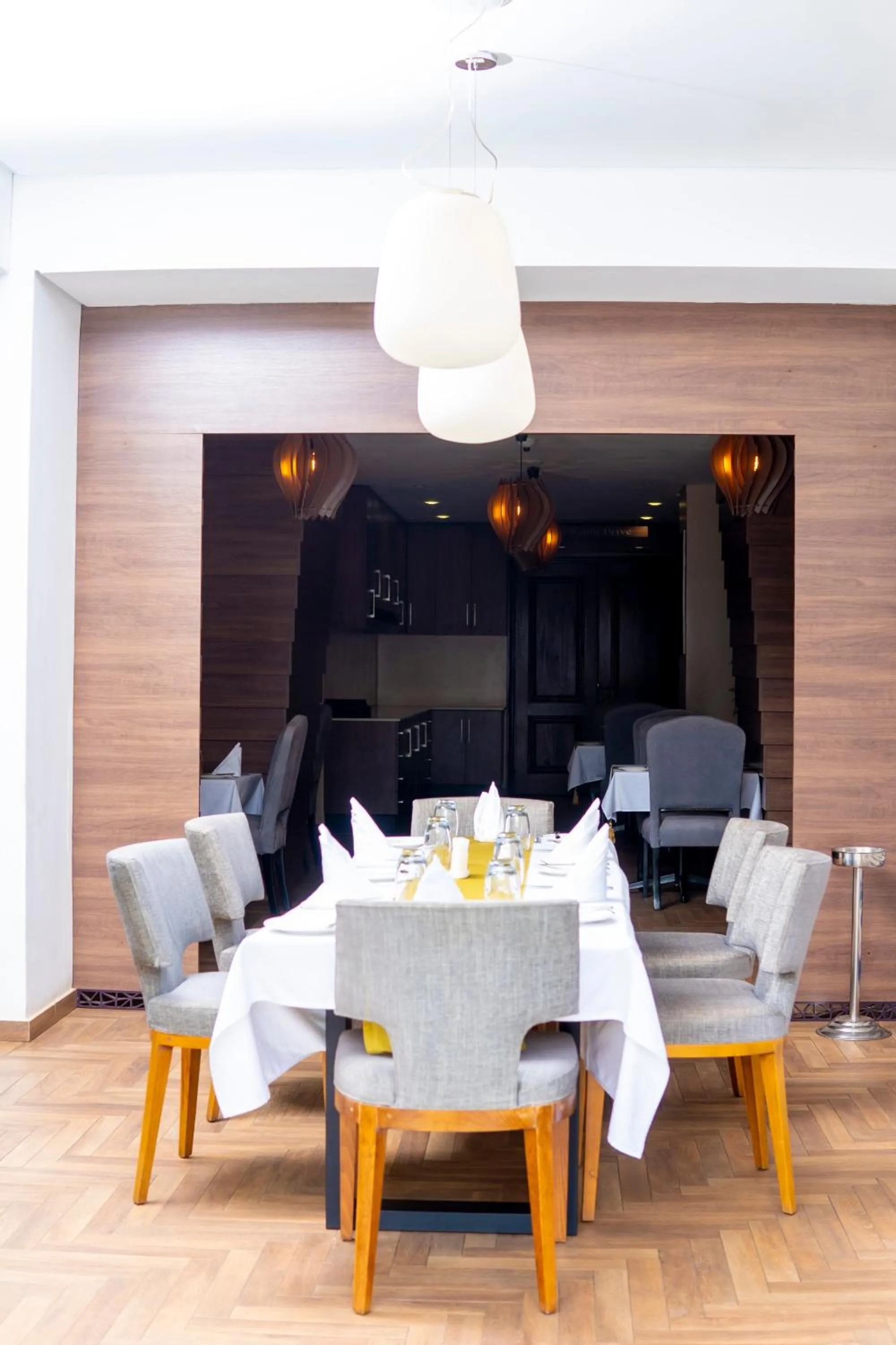 Dining area in Africa's Touch & Leisure