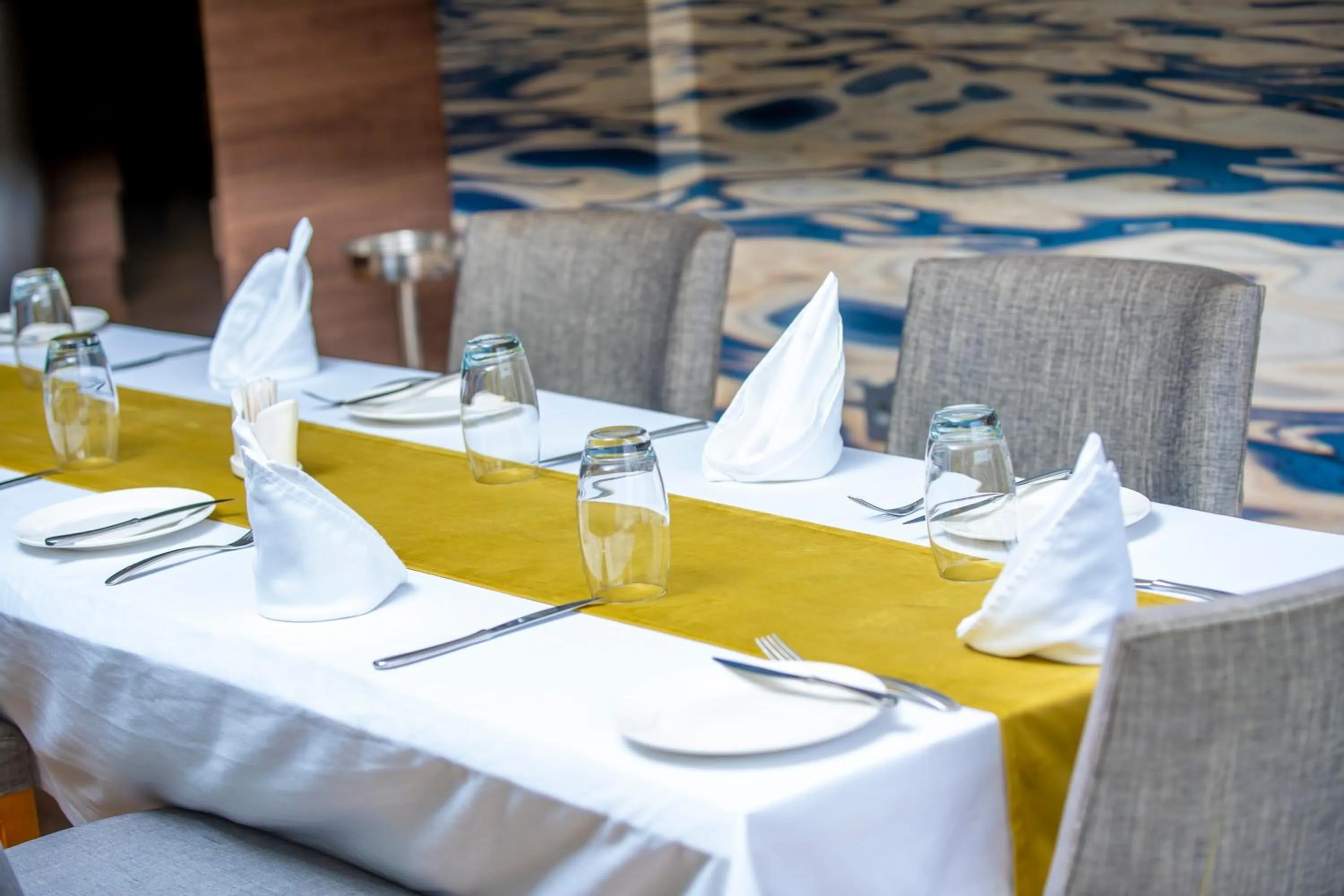 Seating area in Africa's Touch & Leisure