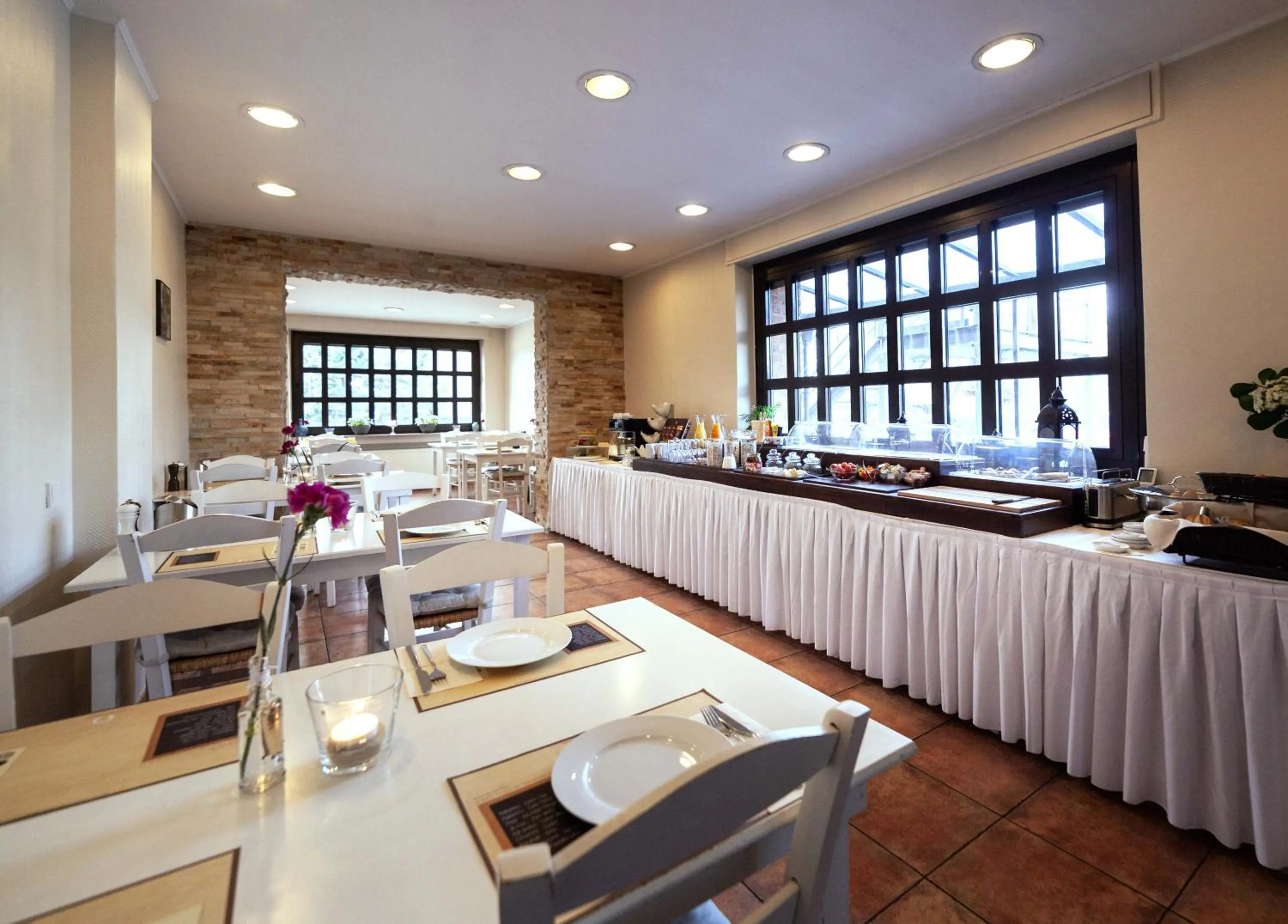 Buffet breakfast in Hotel Omega