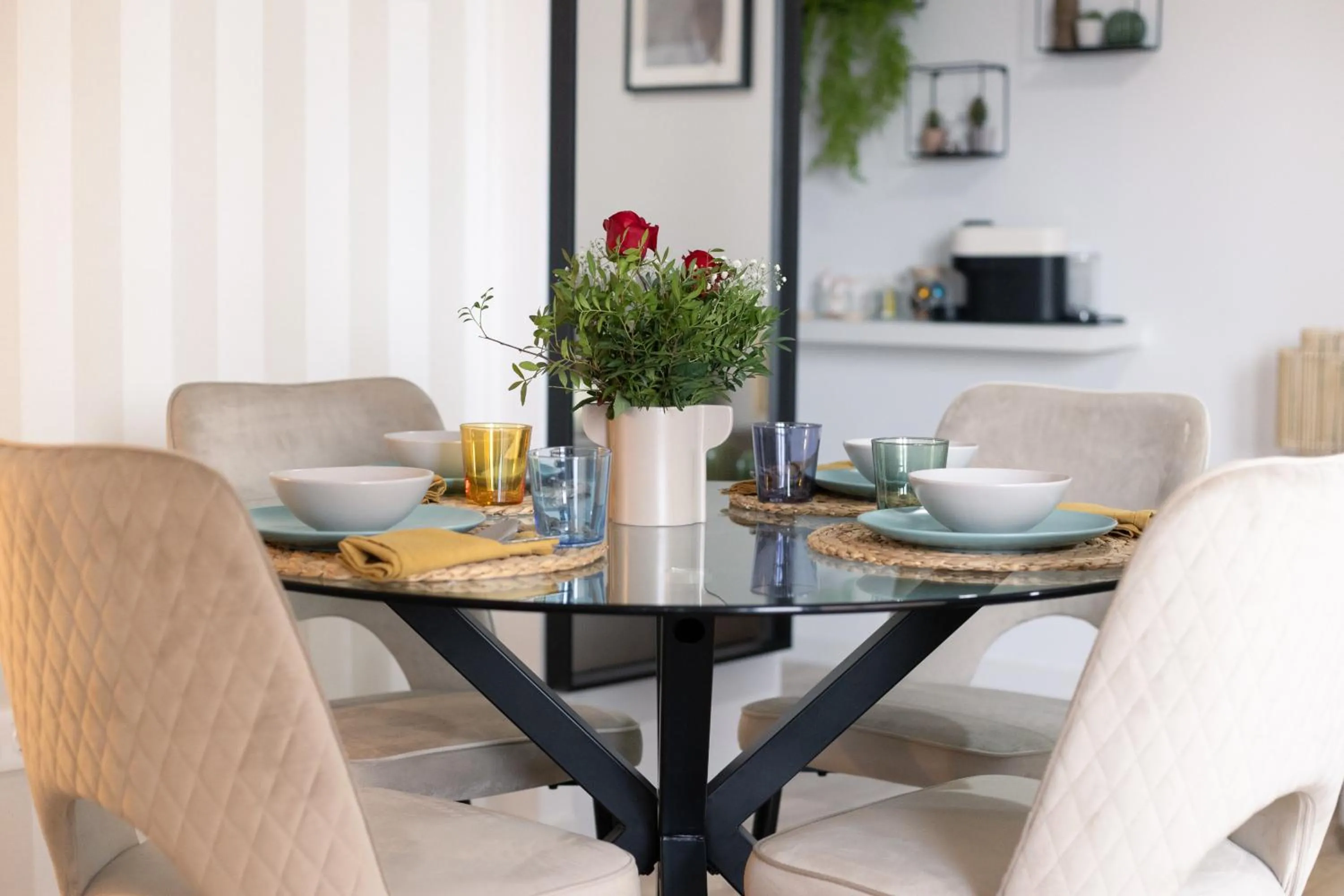 Dining area in Dorm4You Arena