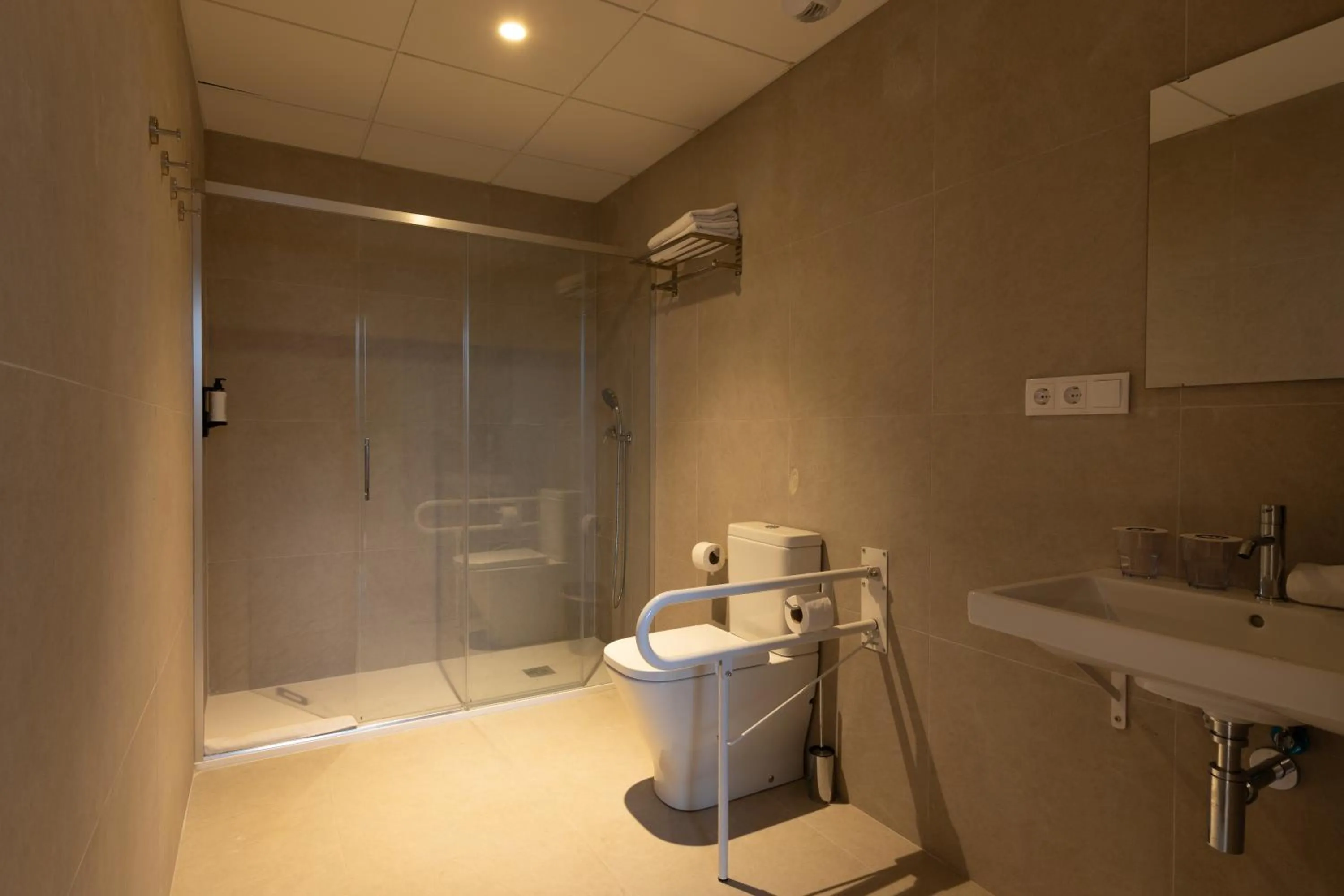 Bathroom in Dorm4You Arena