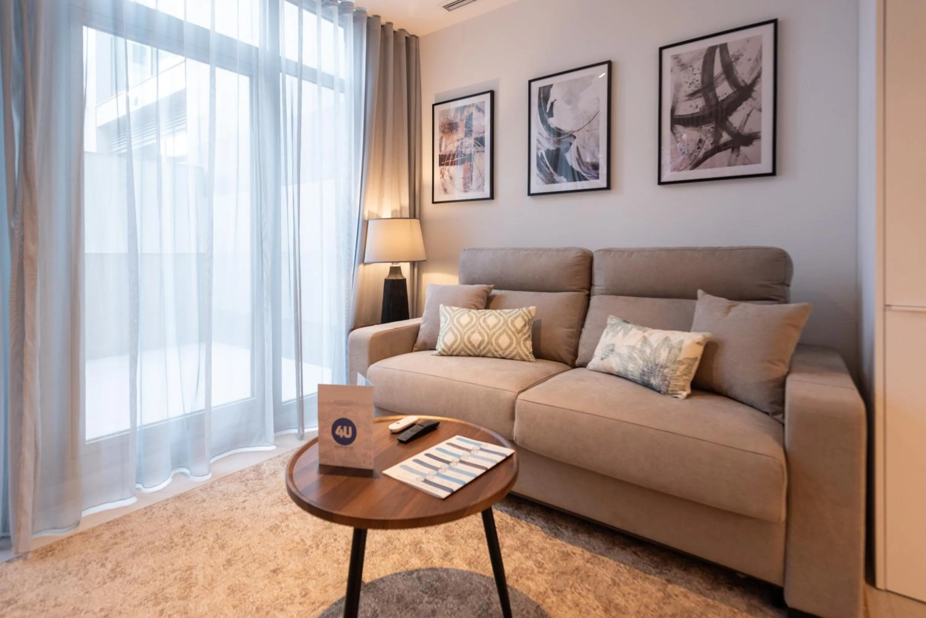 Living room in Dorm4You Arena