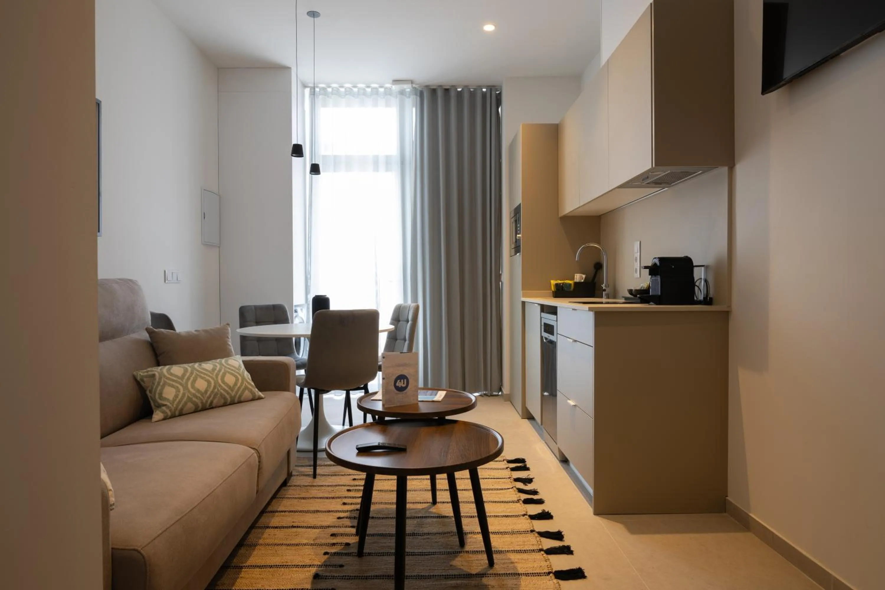 Living room in Dorm4You Arena