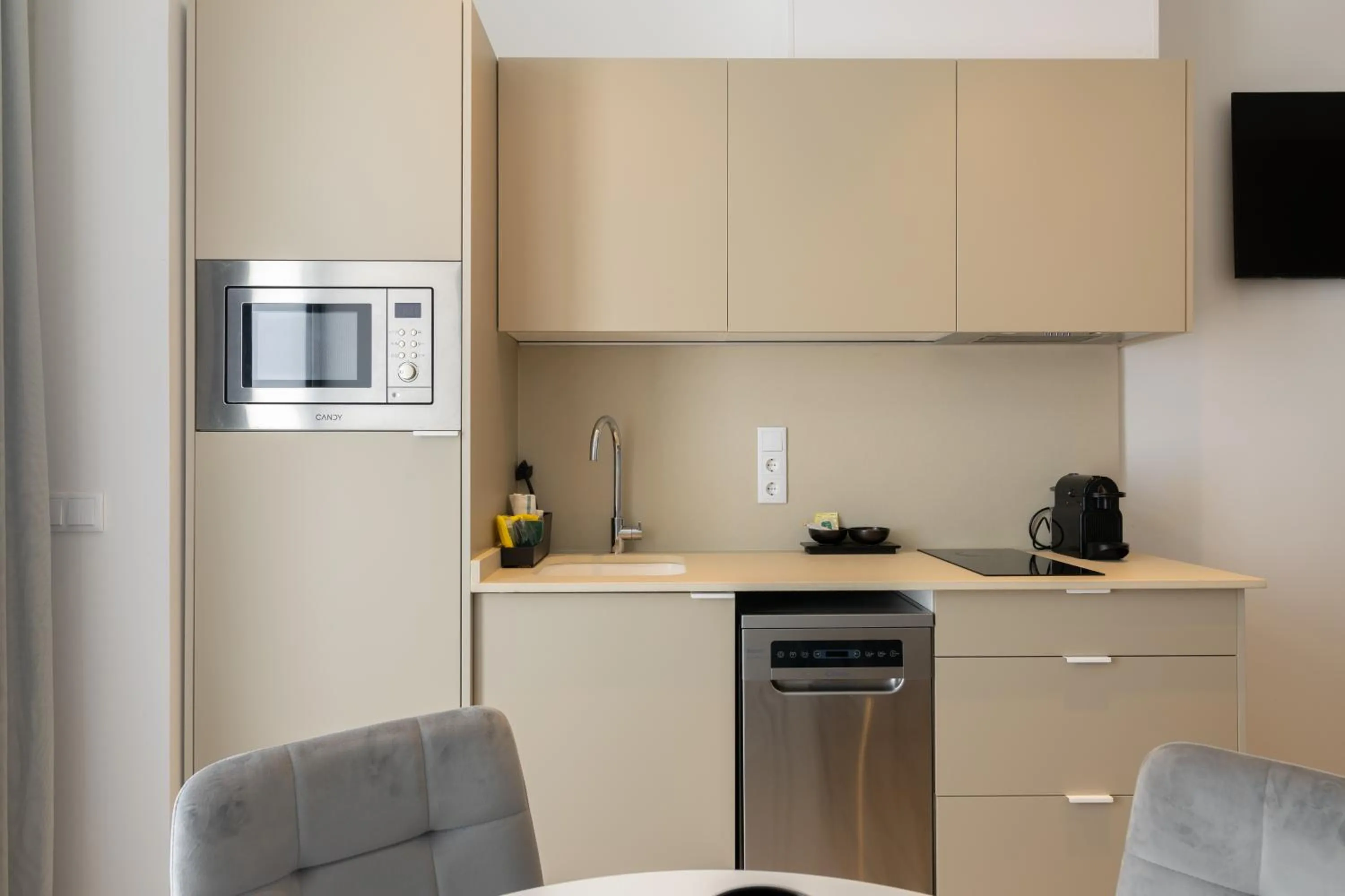 kitchen in Dorm4You Arena