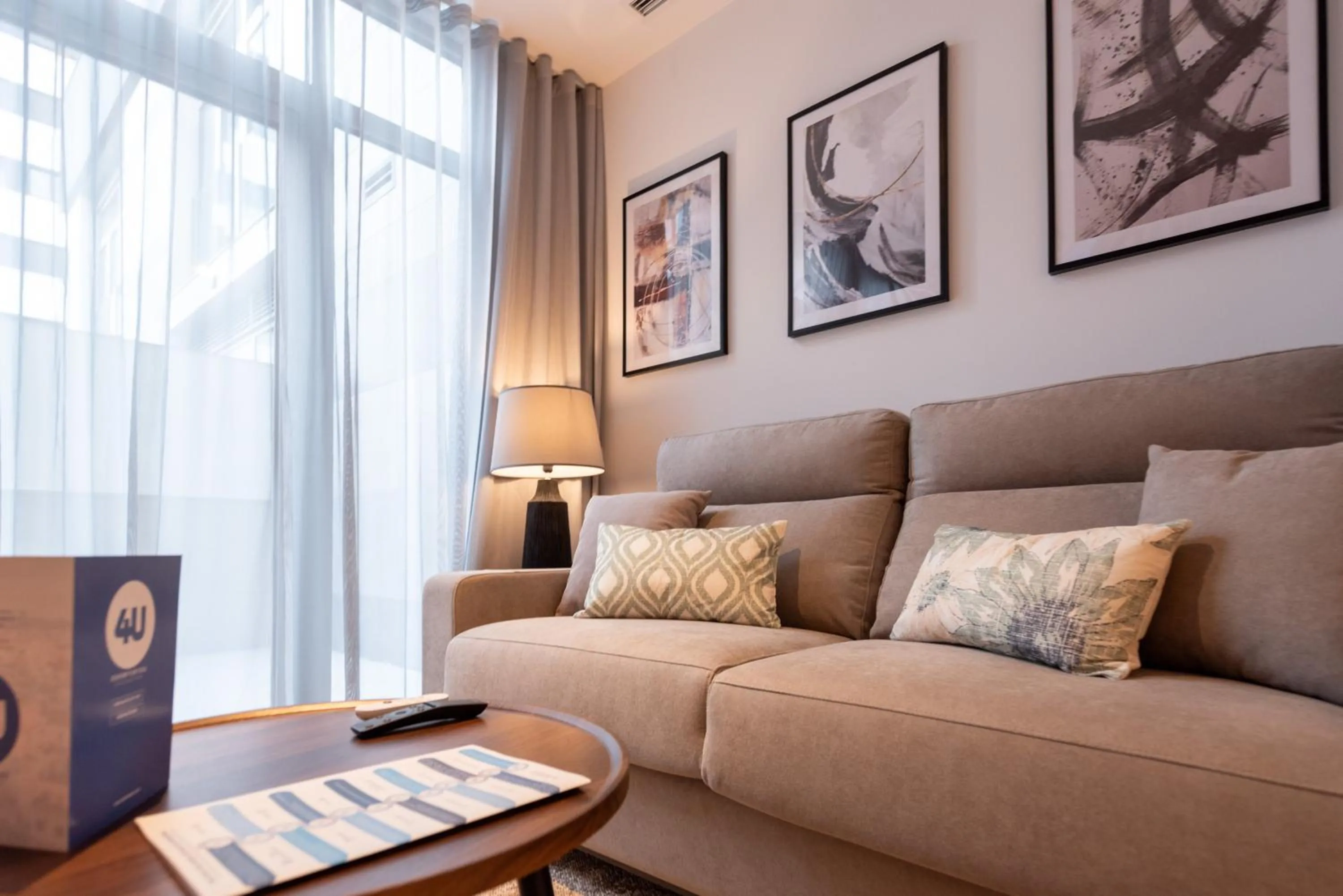 Living room in Dorm4You Arena