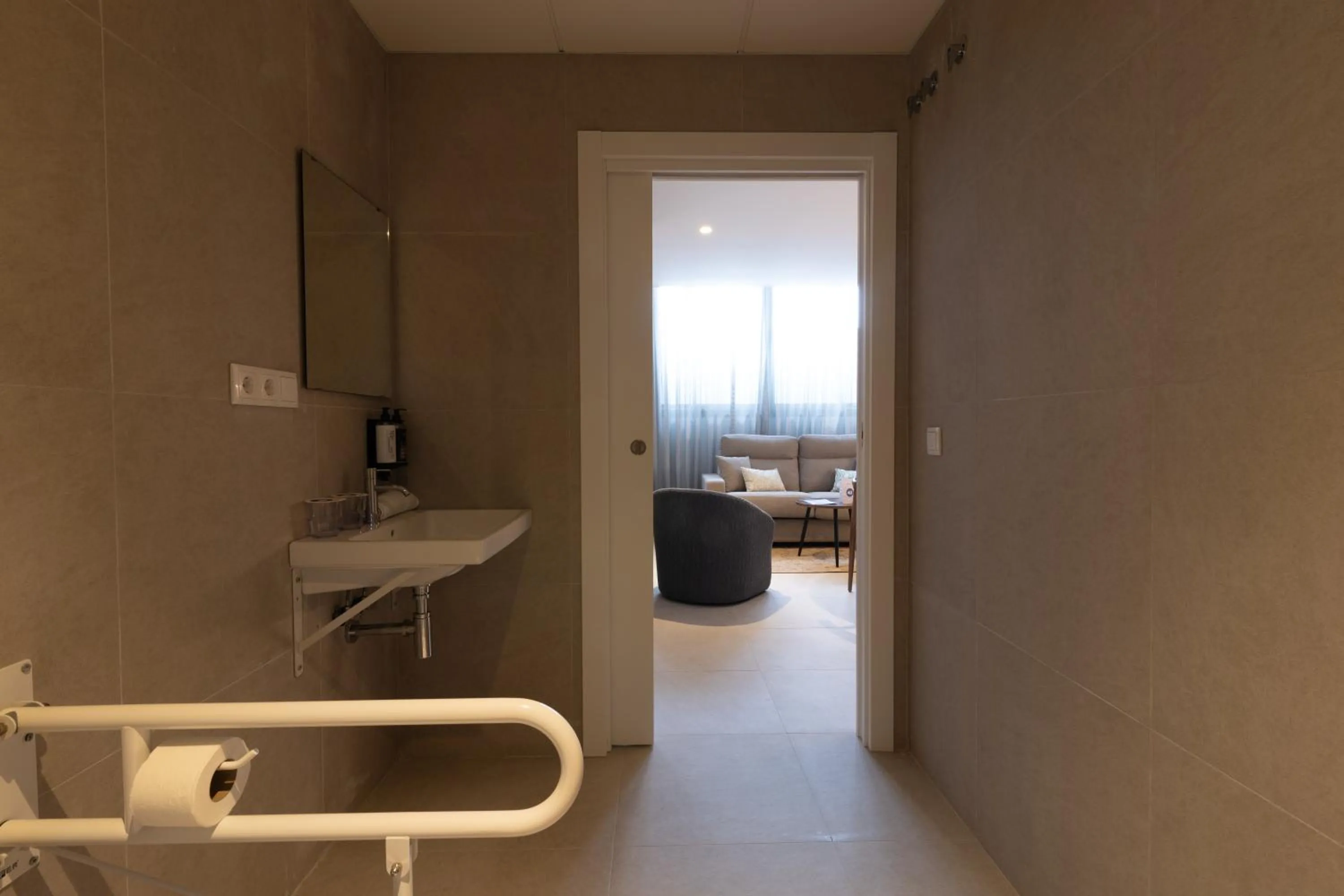 Bathroom in Dorm4You Arena
