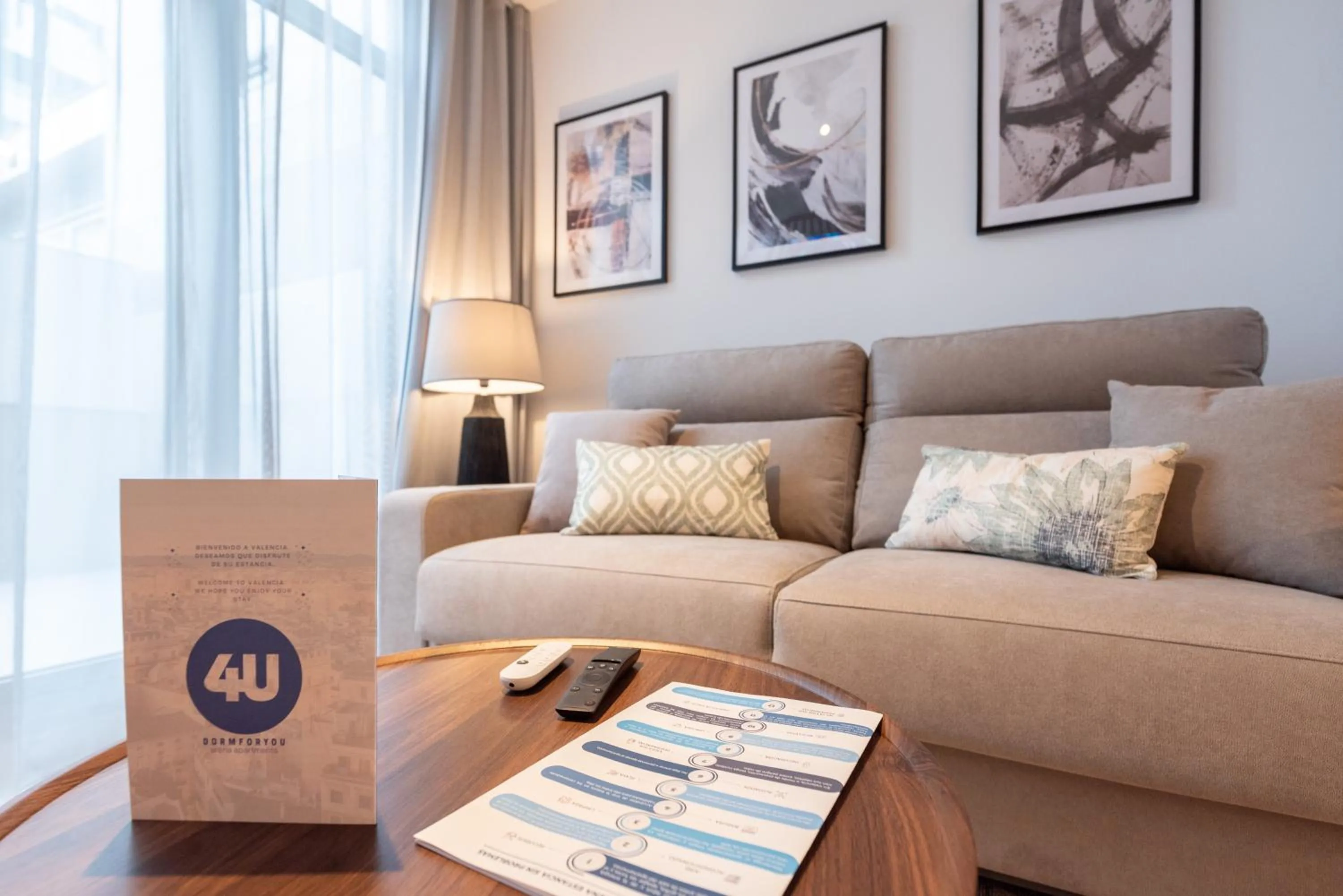 Living room in Dorm4You Arena
