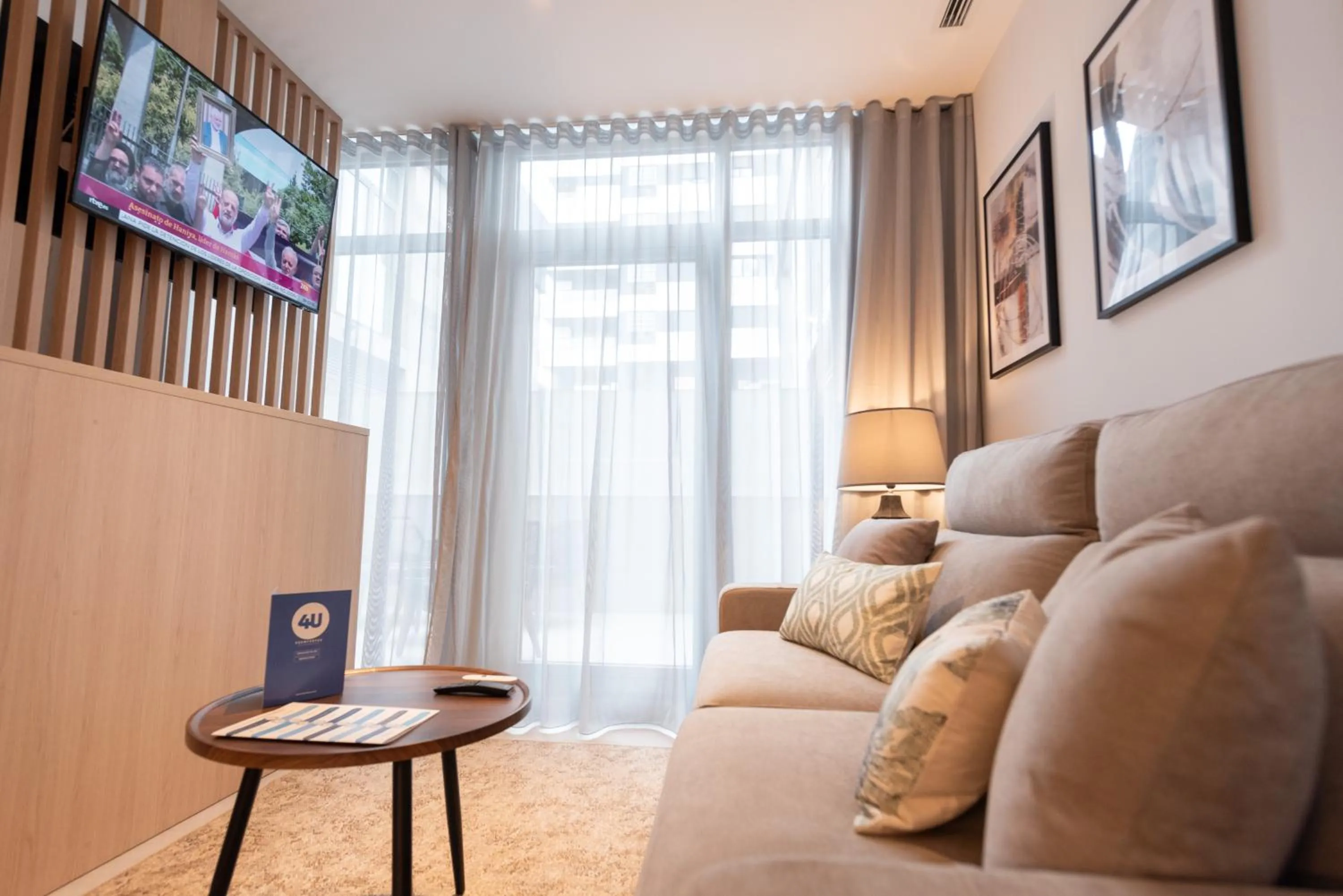Living room in Dorm4You Arena