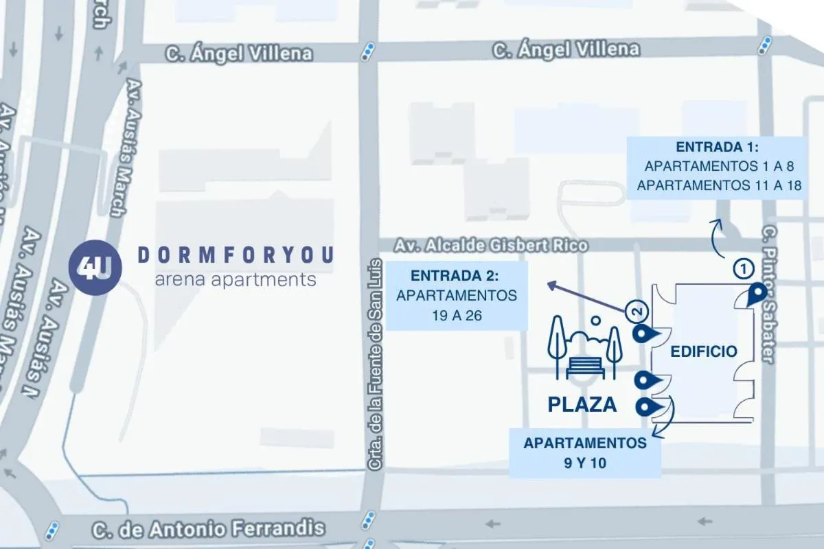 Facade/entrance in Dorm4You Arena