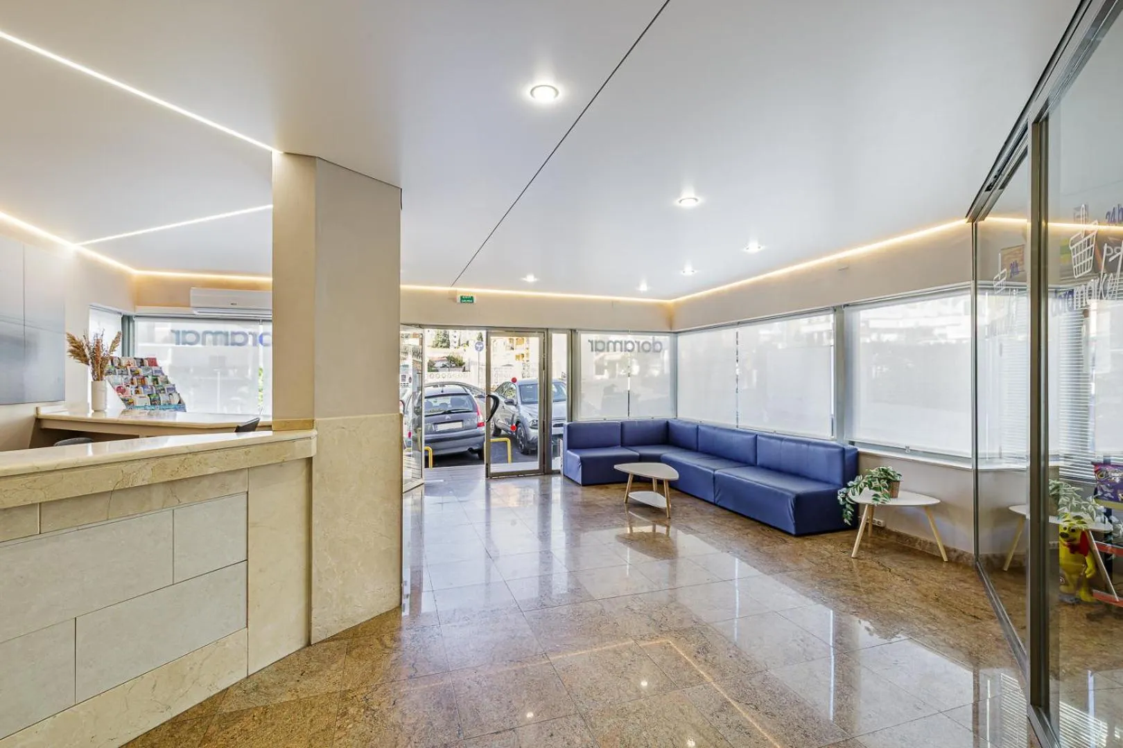 Lobby or reception in Apartamentos Doramar
