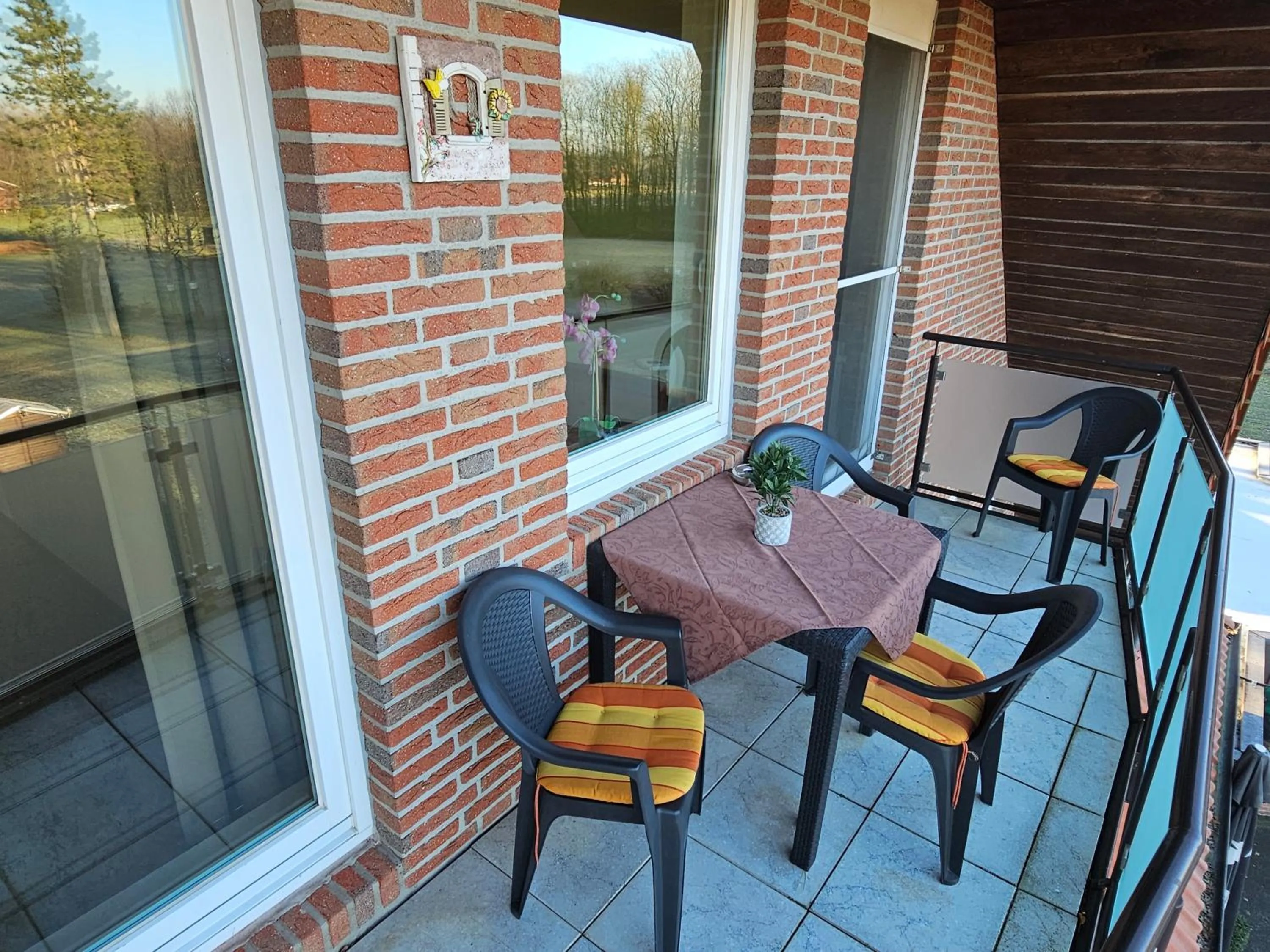 Balcony/Terrace in Gästehaus Grunewald Bed & Breakfast