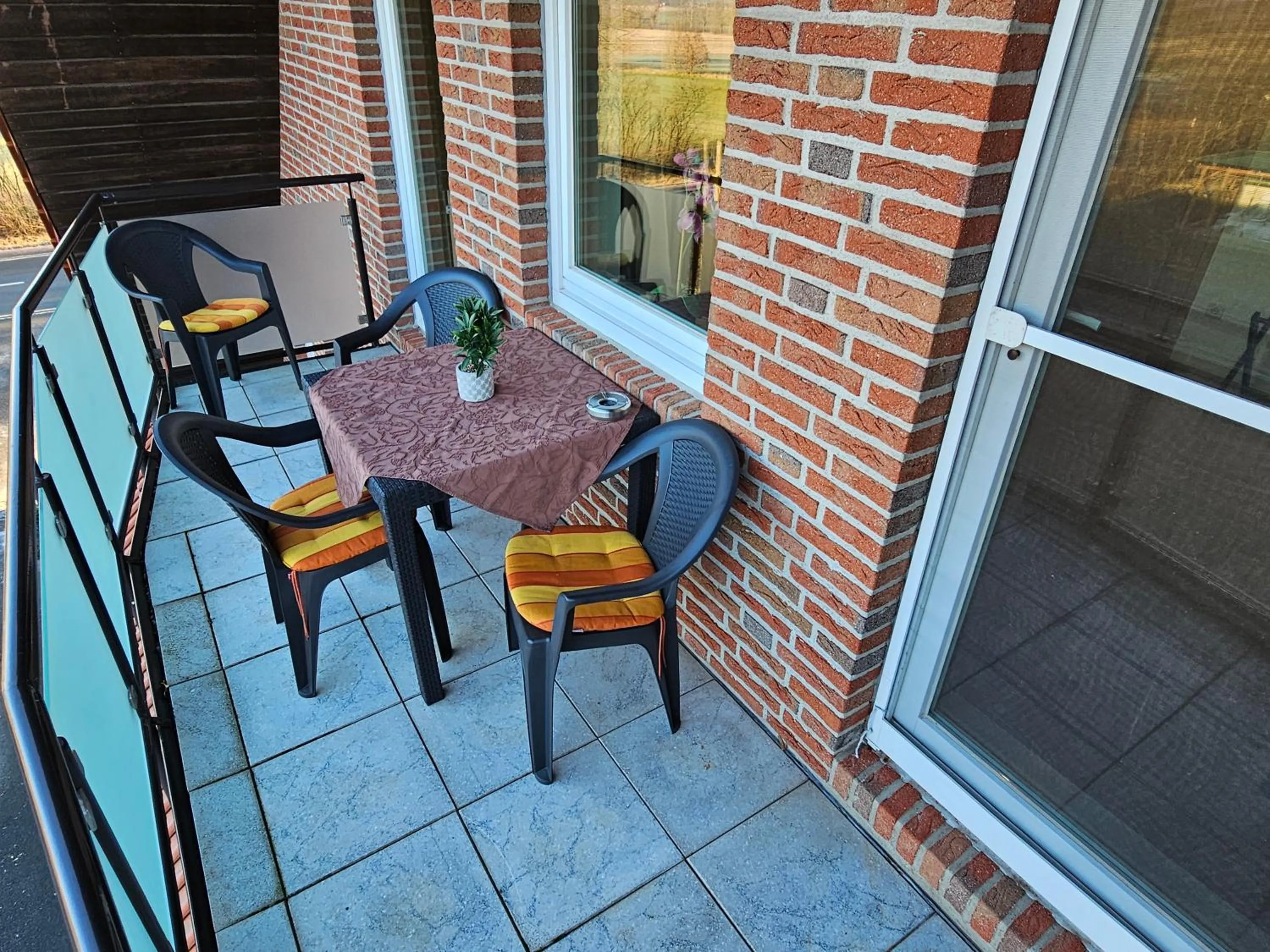 Balcony/Terrace in Gästehaus Grunewald Bed & Breakfast