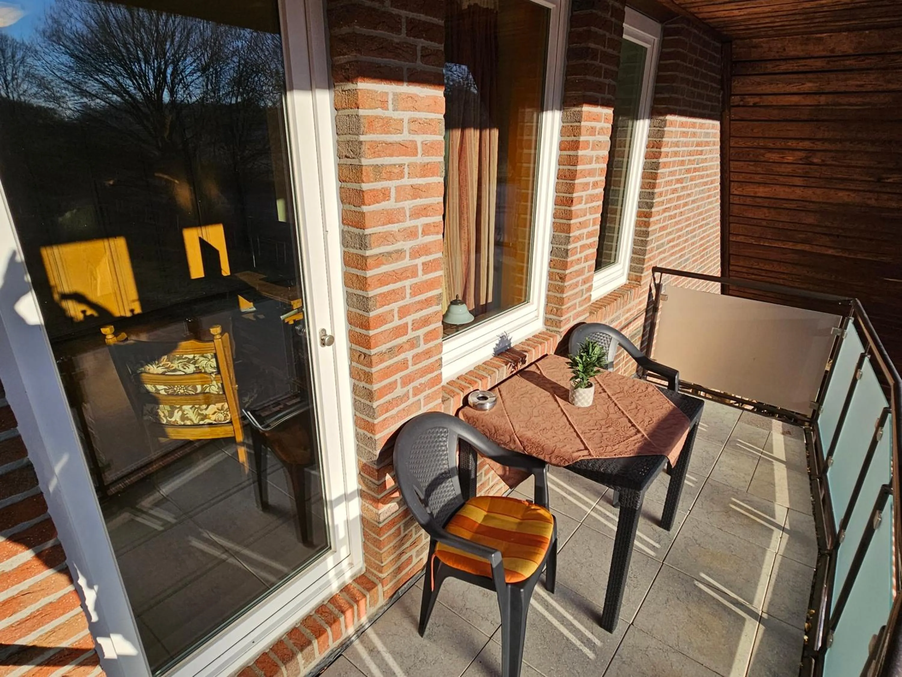 Balcony/Terrace in Gästehaus Grunewald Bed & Breakfast