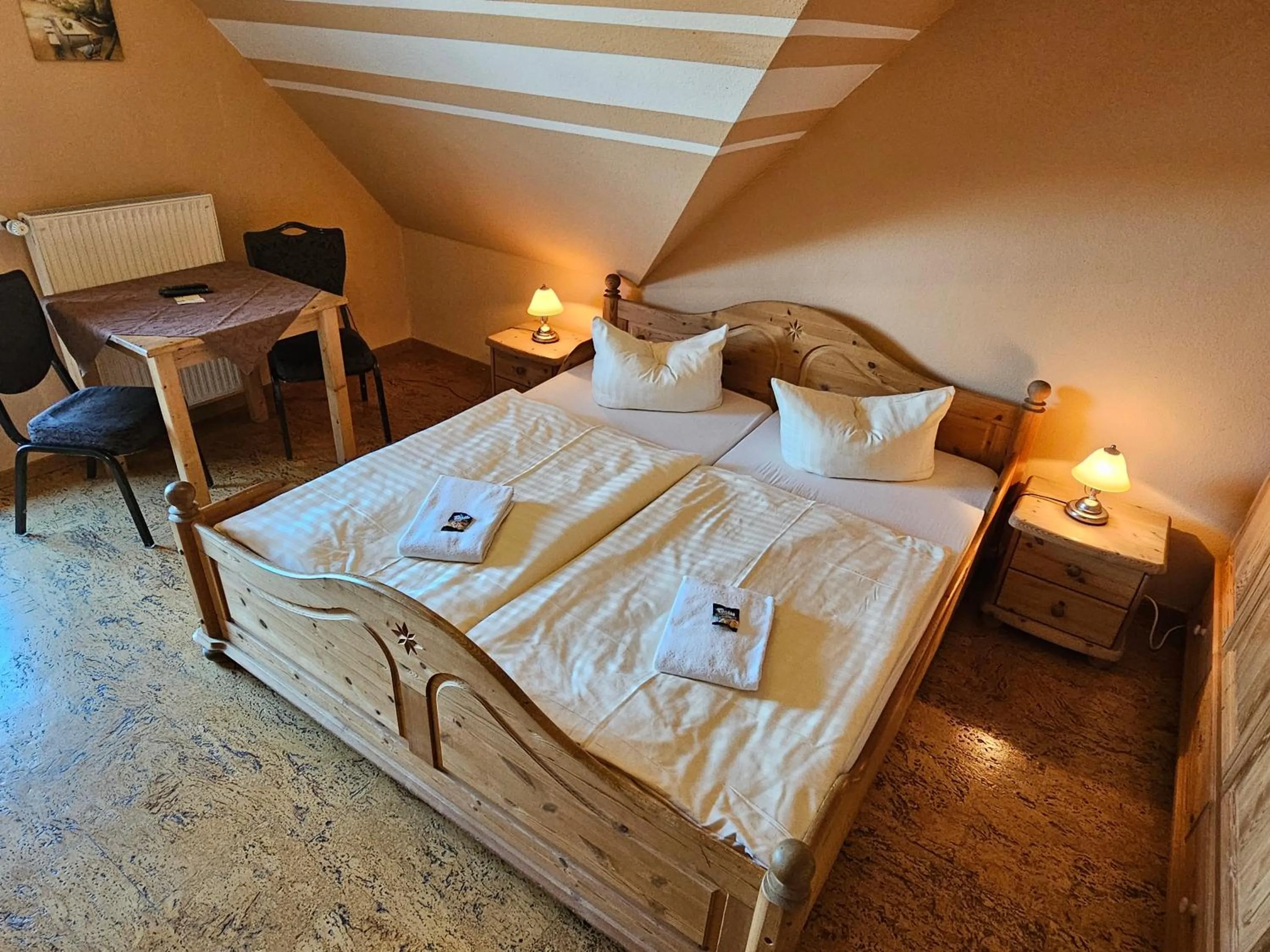 Bed in Gästehaus Grunewald Bed & Breakfast