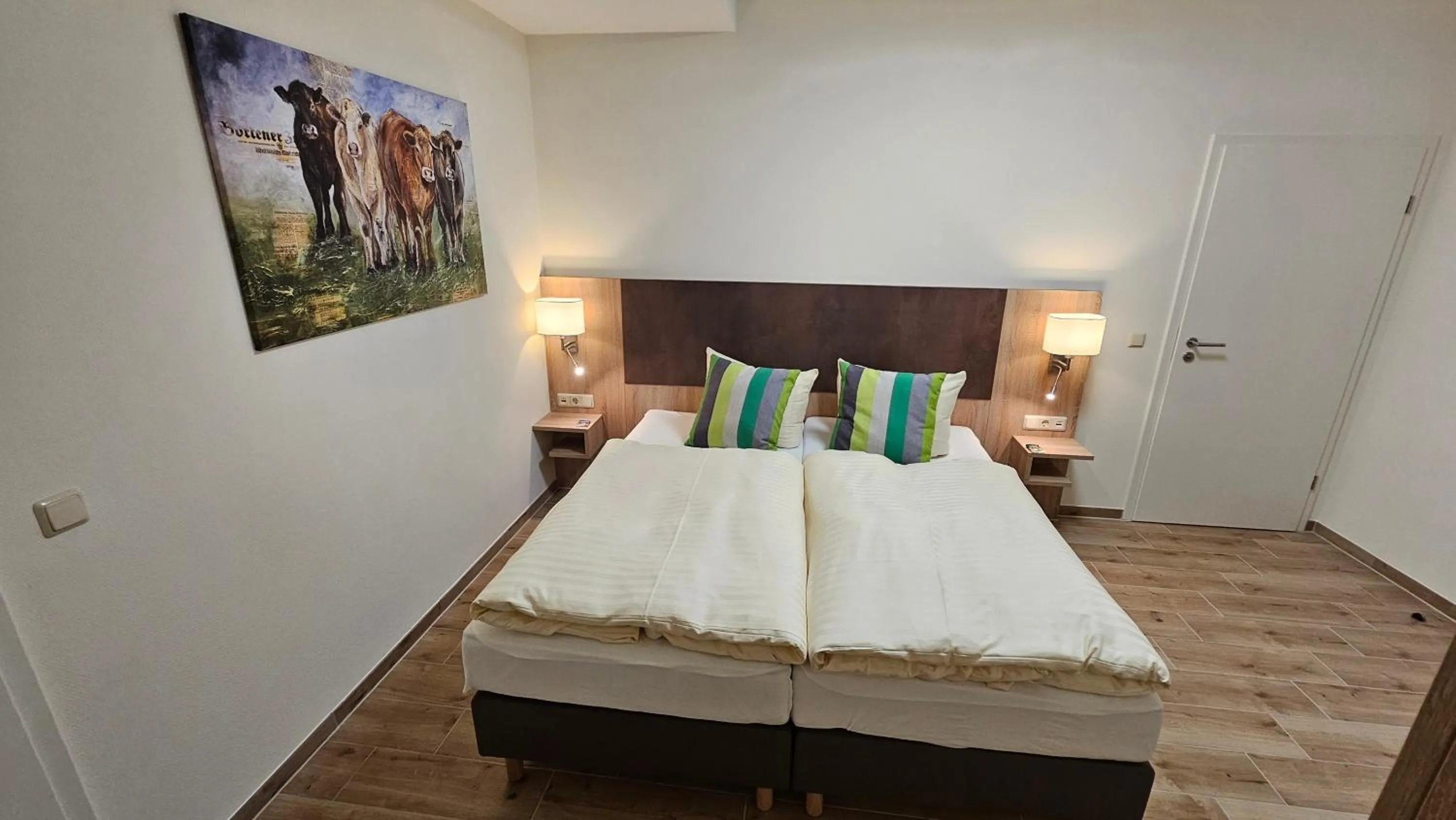 Bed in Gästehaus Grunewald Bed & Breakfast