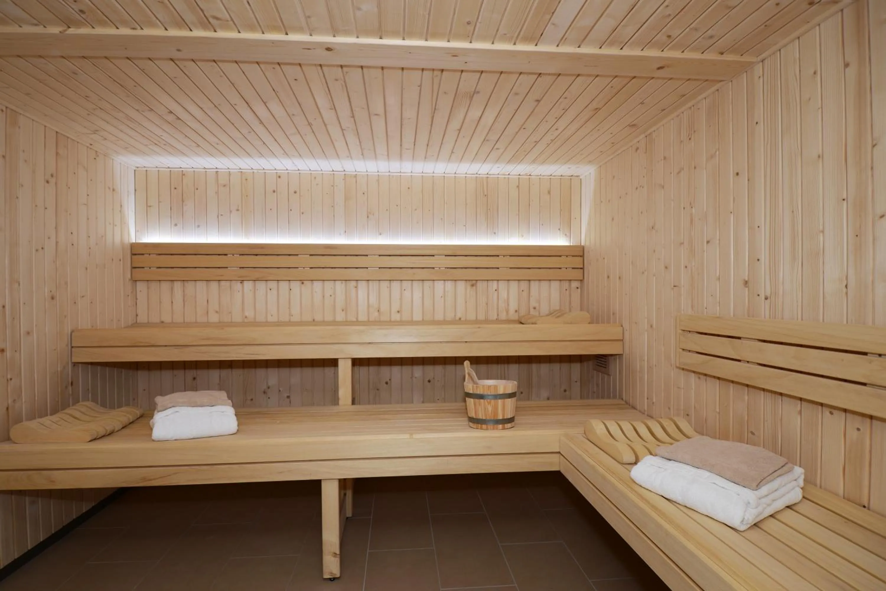 Sauna in Résidence Odalys Le Lotus Blanc