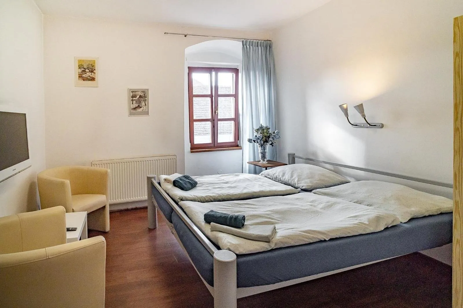 TV and multimedia, Bed in Hotel Na Velké hospodě