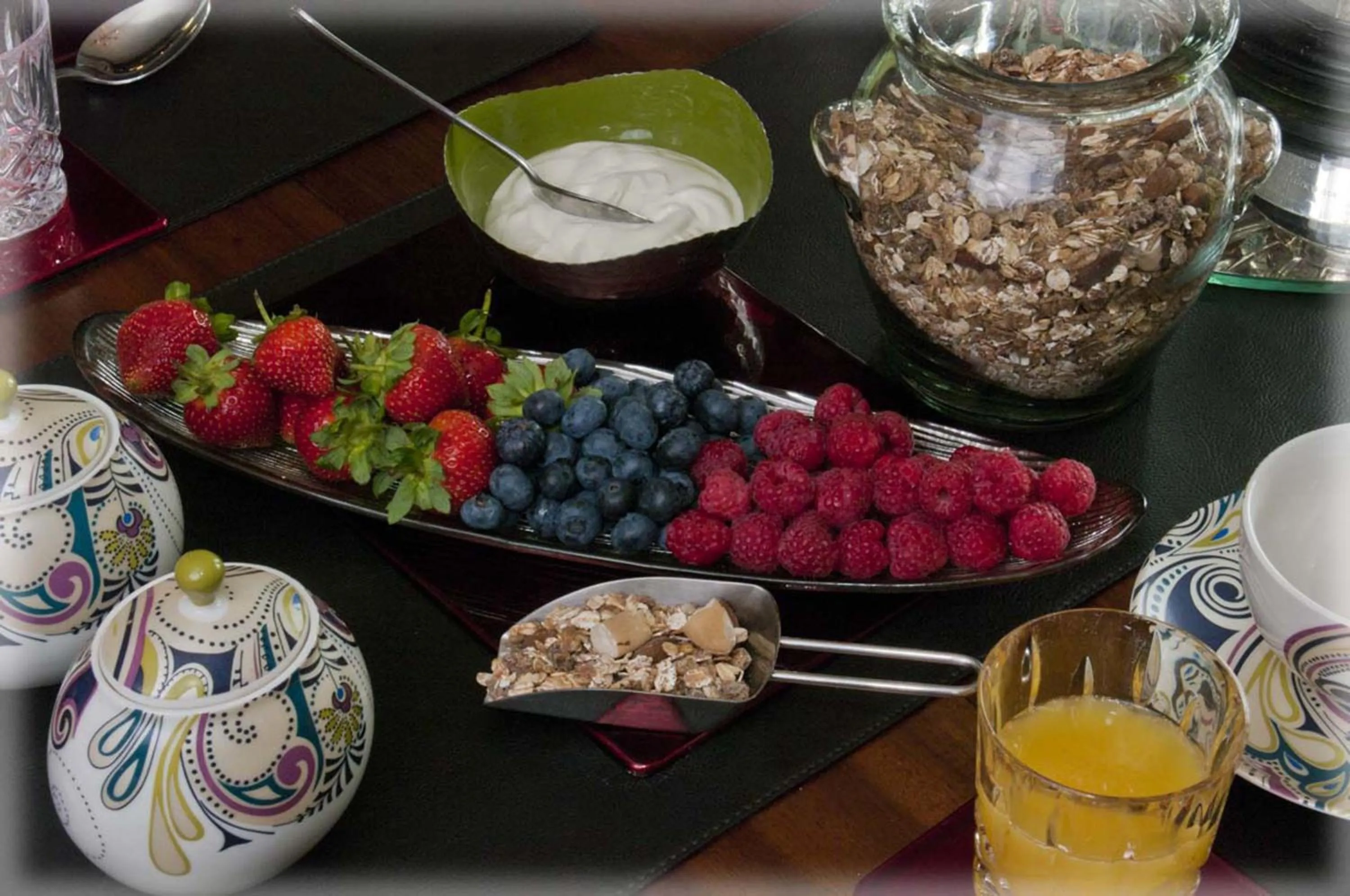 Food and drinks in Tregondale Manor Farm