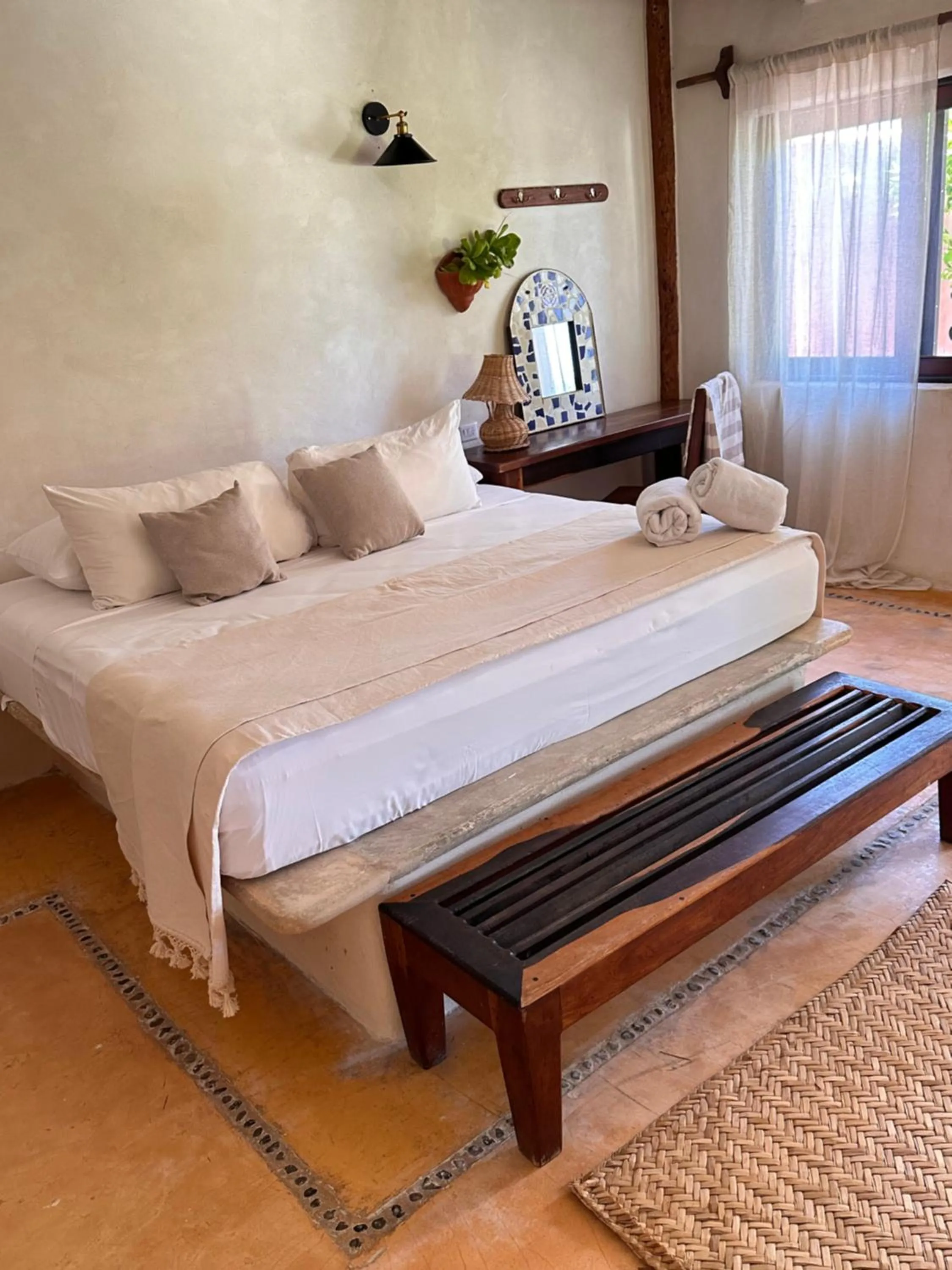 Bed in La Conchita Tulum