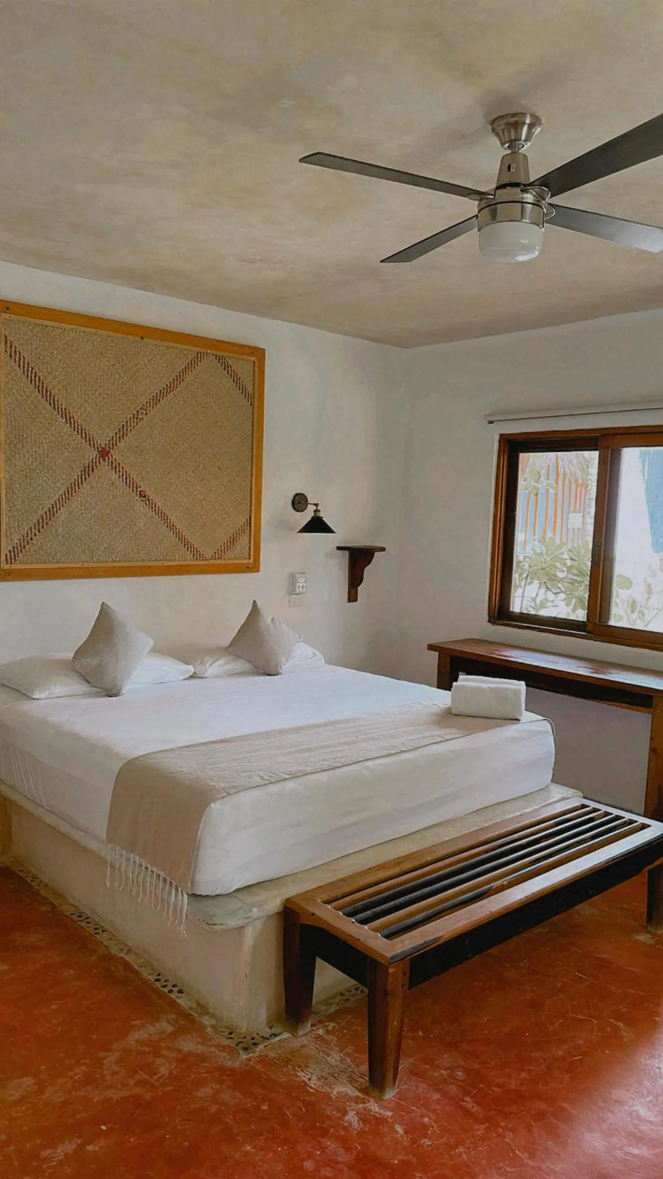 Photo of the whole room, Bed in La Conchita Tulum