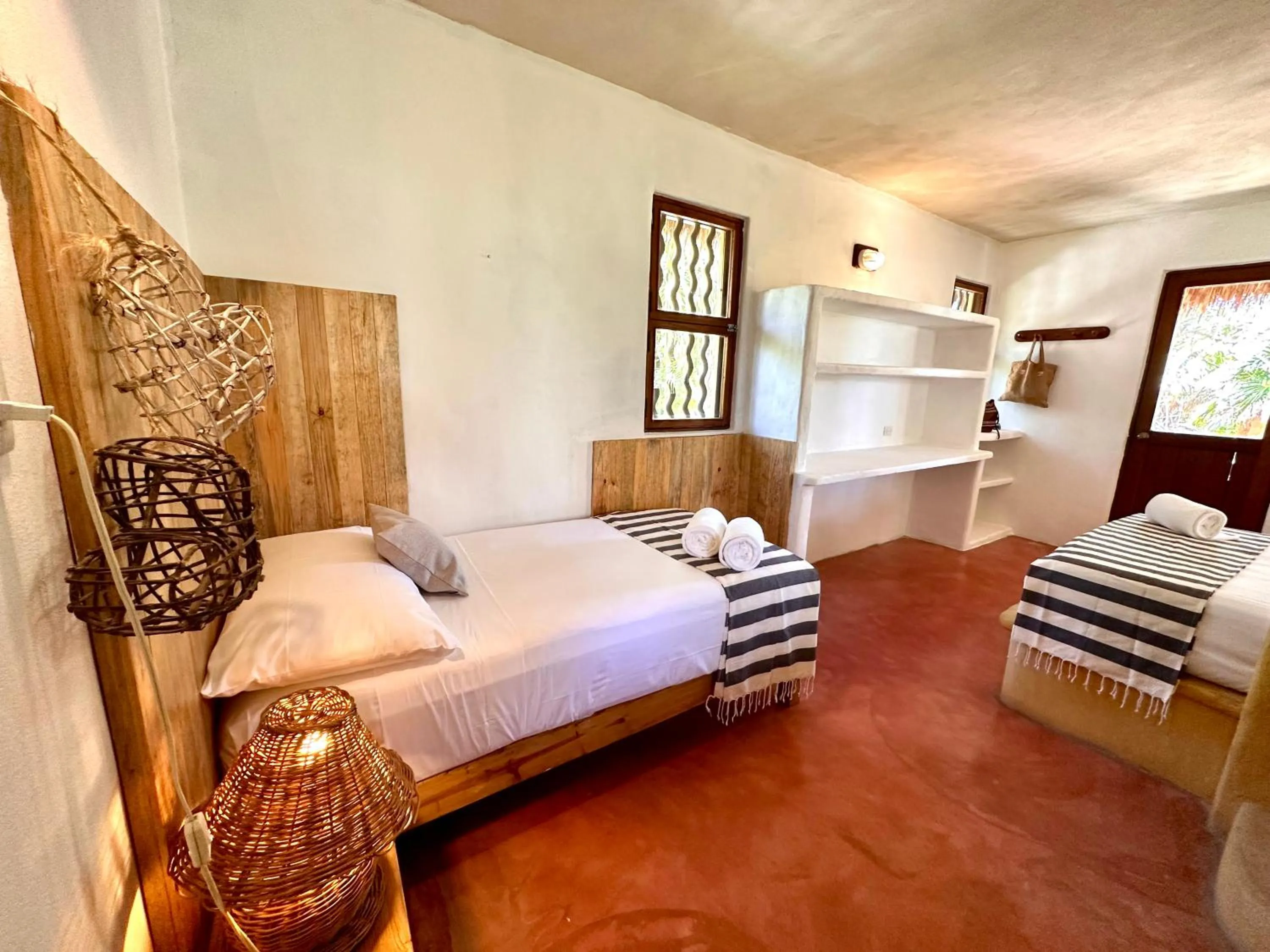 Photo of the whole room, Bed in La Conchita Tulum