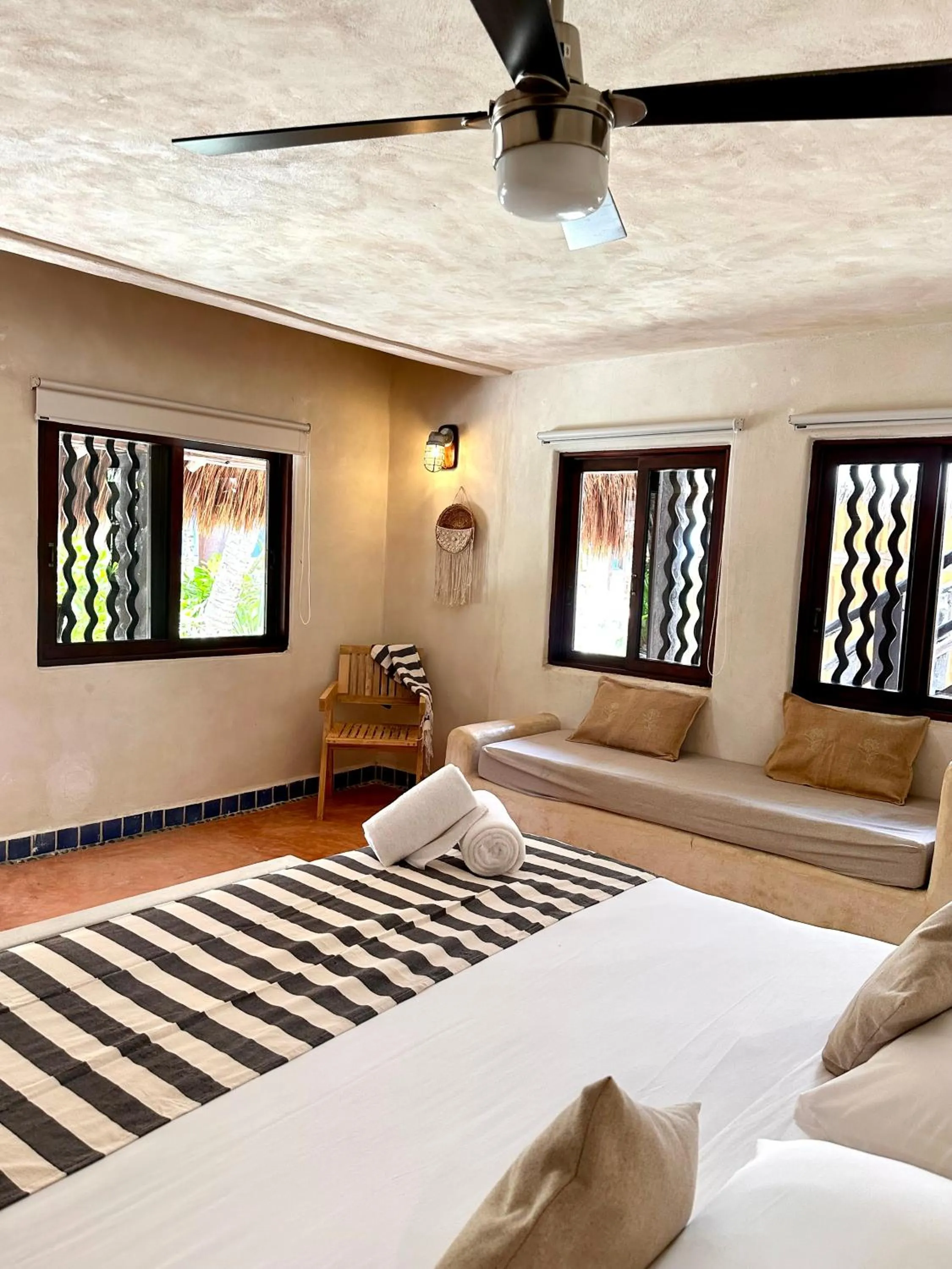 Bed in La Conchita Tulum