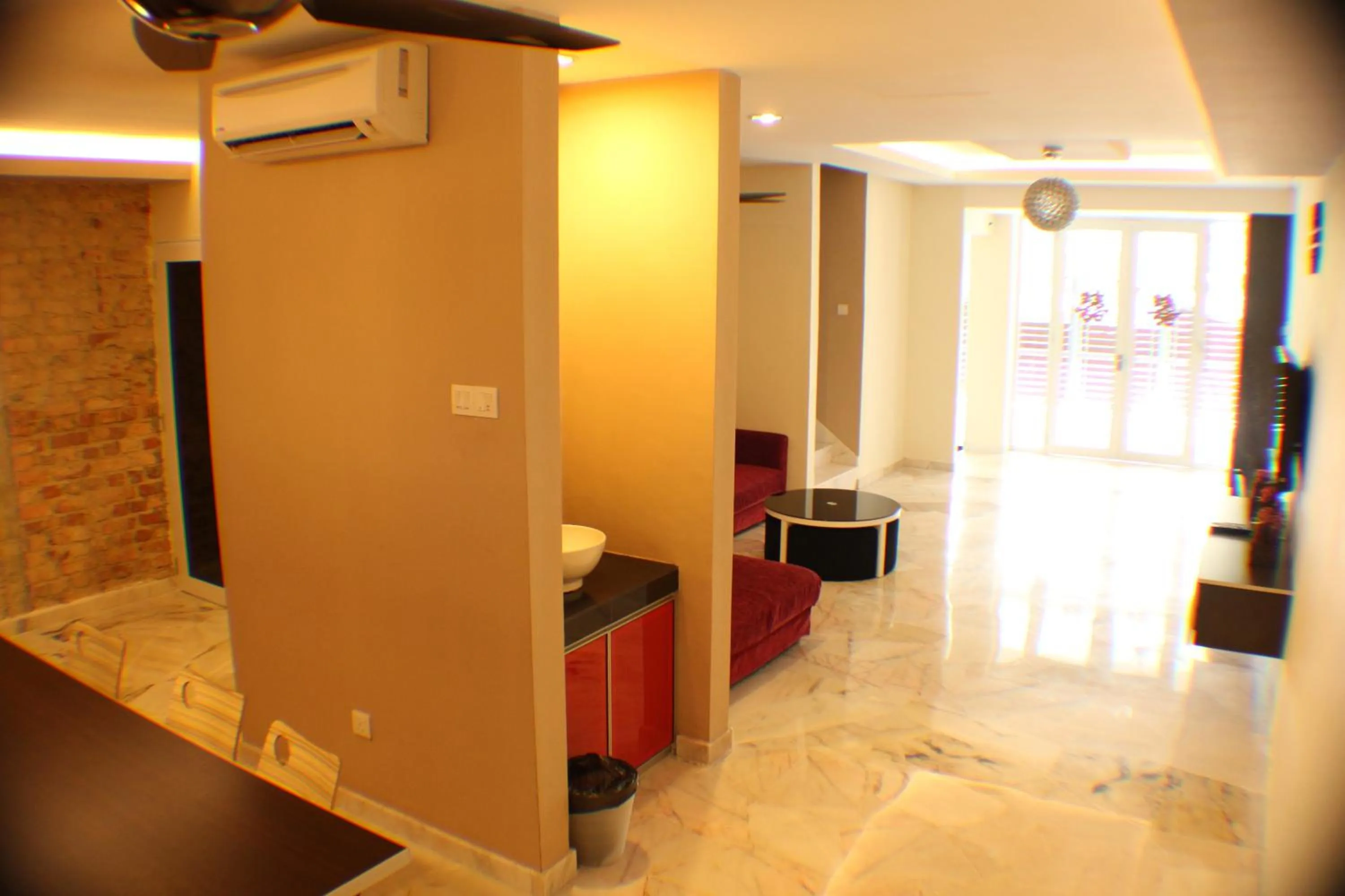 Living room in Bercham Vacation House