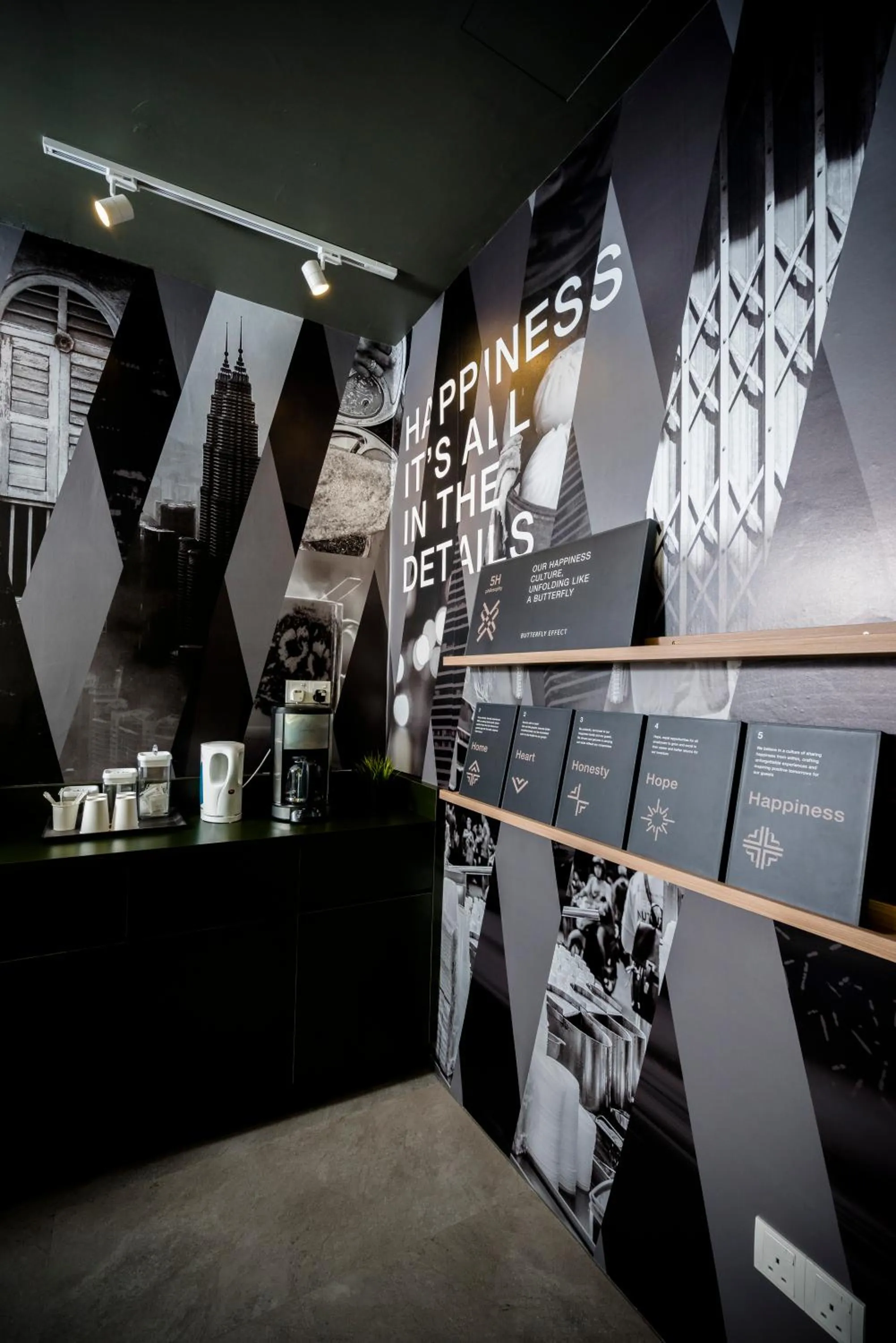 Decorative detail in H Boutique Hotel Xplorer Cheras