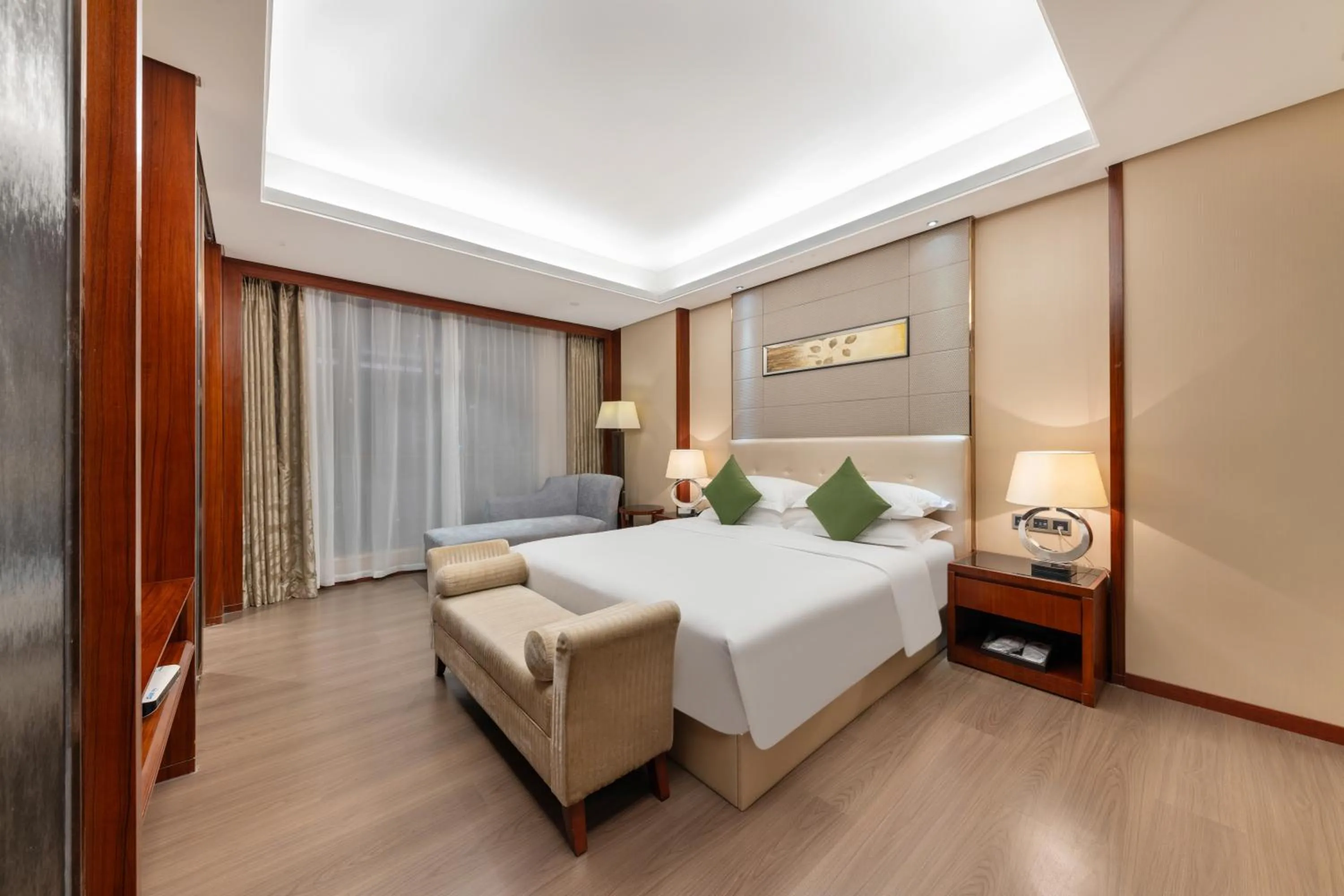 Bedroom, Bed in Wyndham Garden Foshan Nanhai