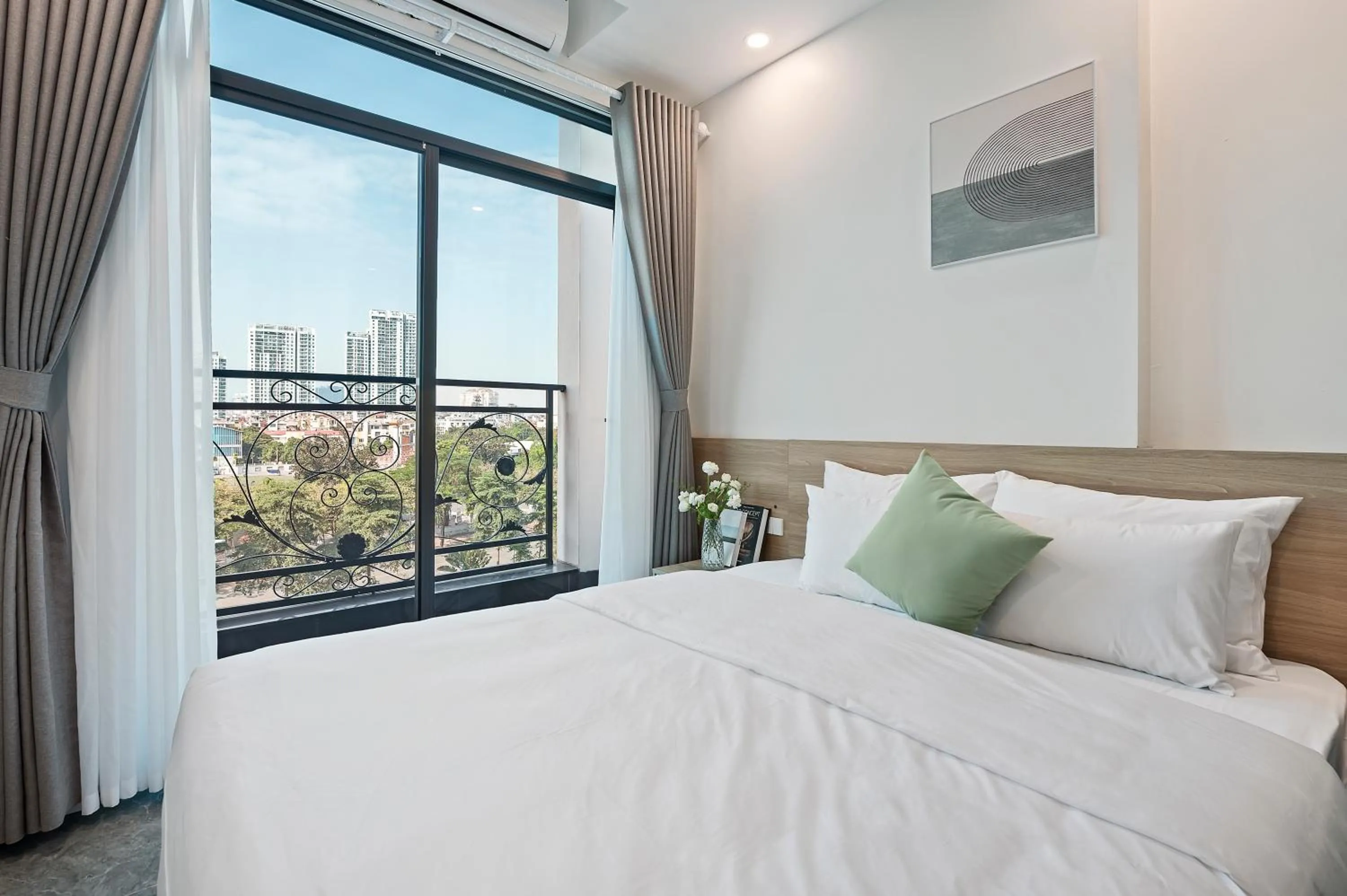 Bed in 22Land Cosmos Hotel