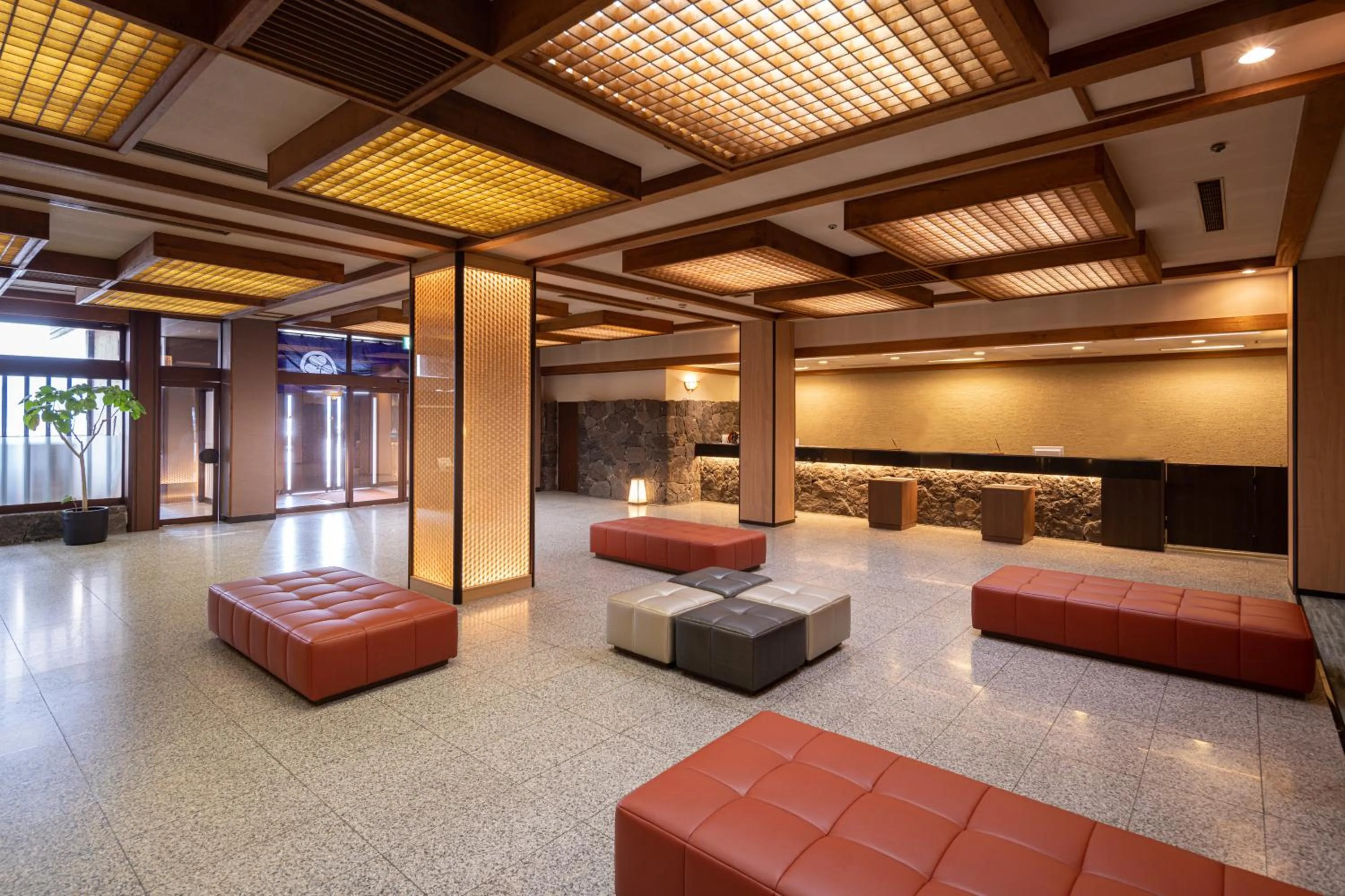 Lobby or reception in Hagihonjin