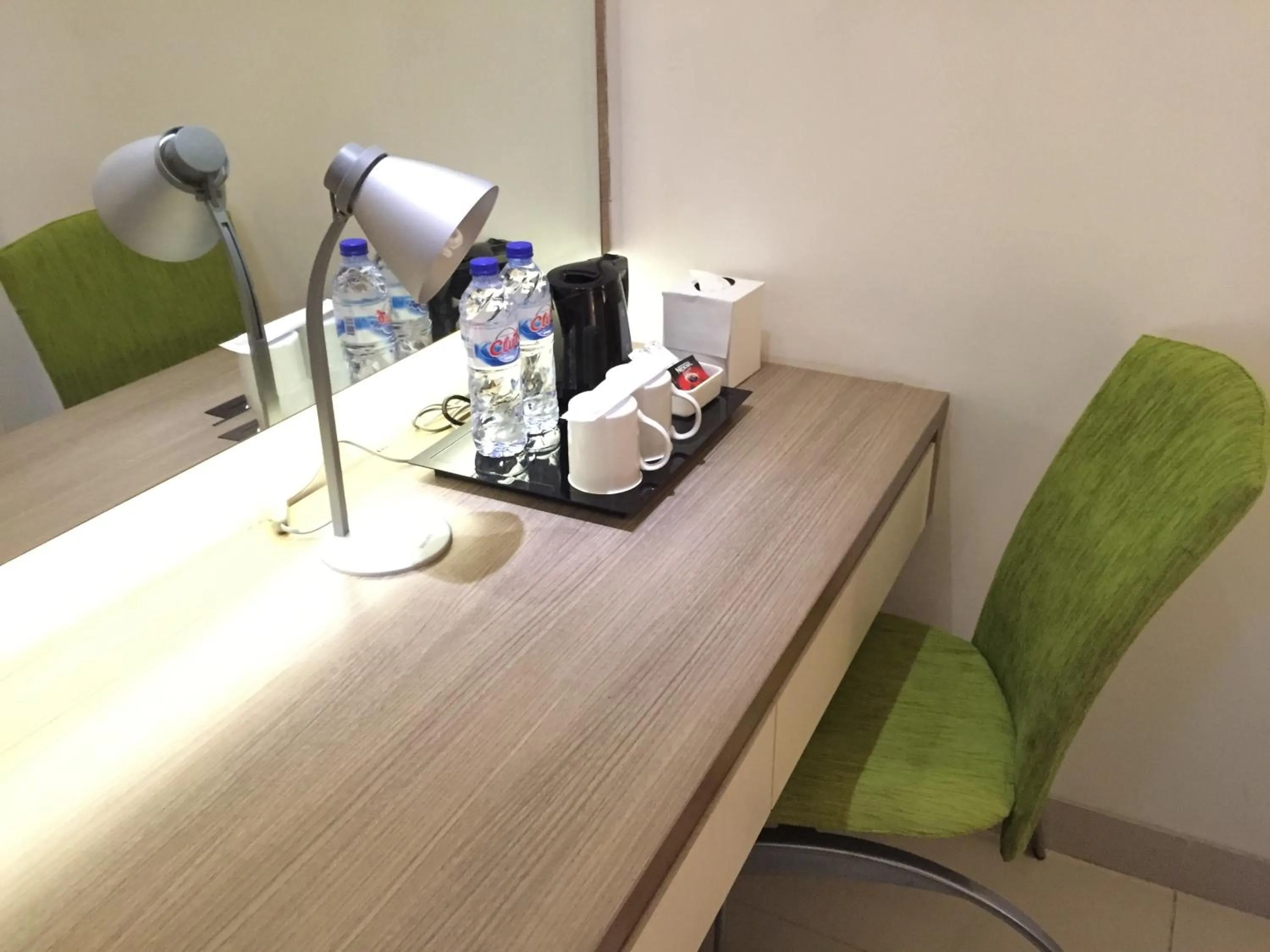 Decorative detail in Whiz Prime Hotel Kelapa Gading