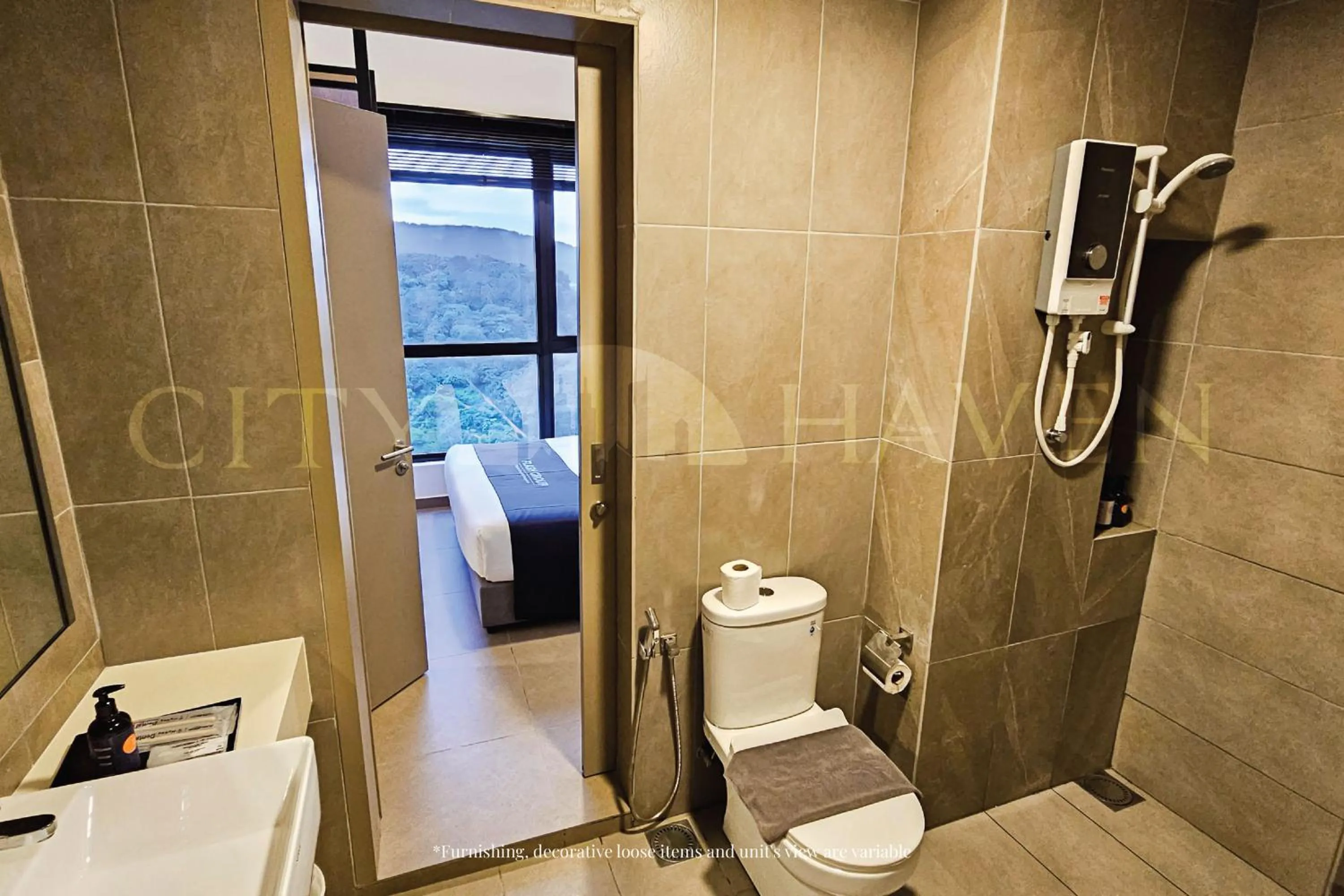 Bathroom in Mossaz City Haven Kuala Lumpur