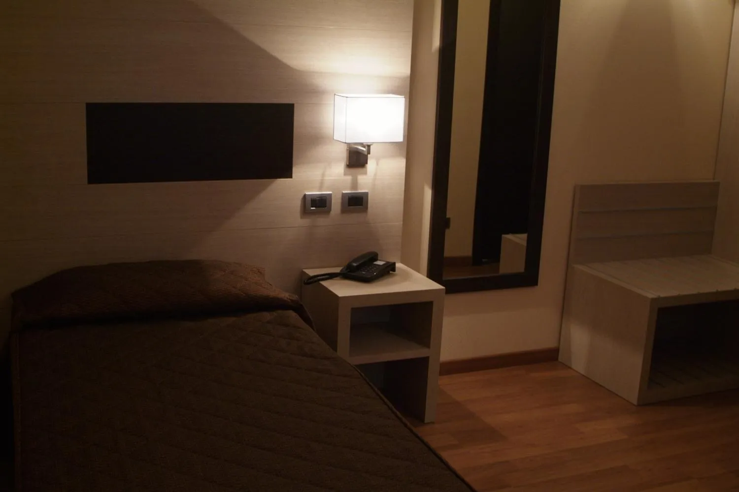 Decorative detail, Bed in Hotel Arthur