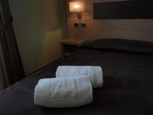 Decorative detail, Bed in Hotel Arthur