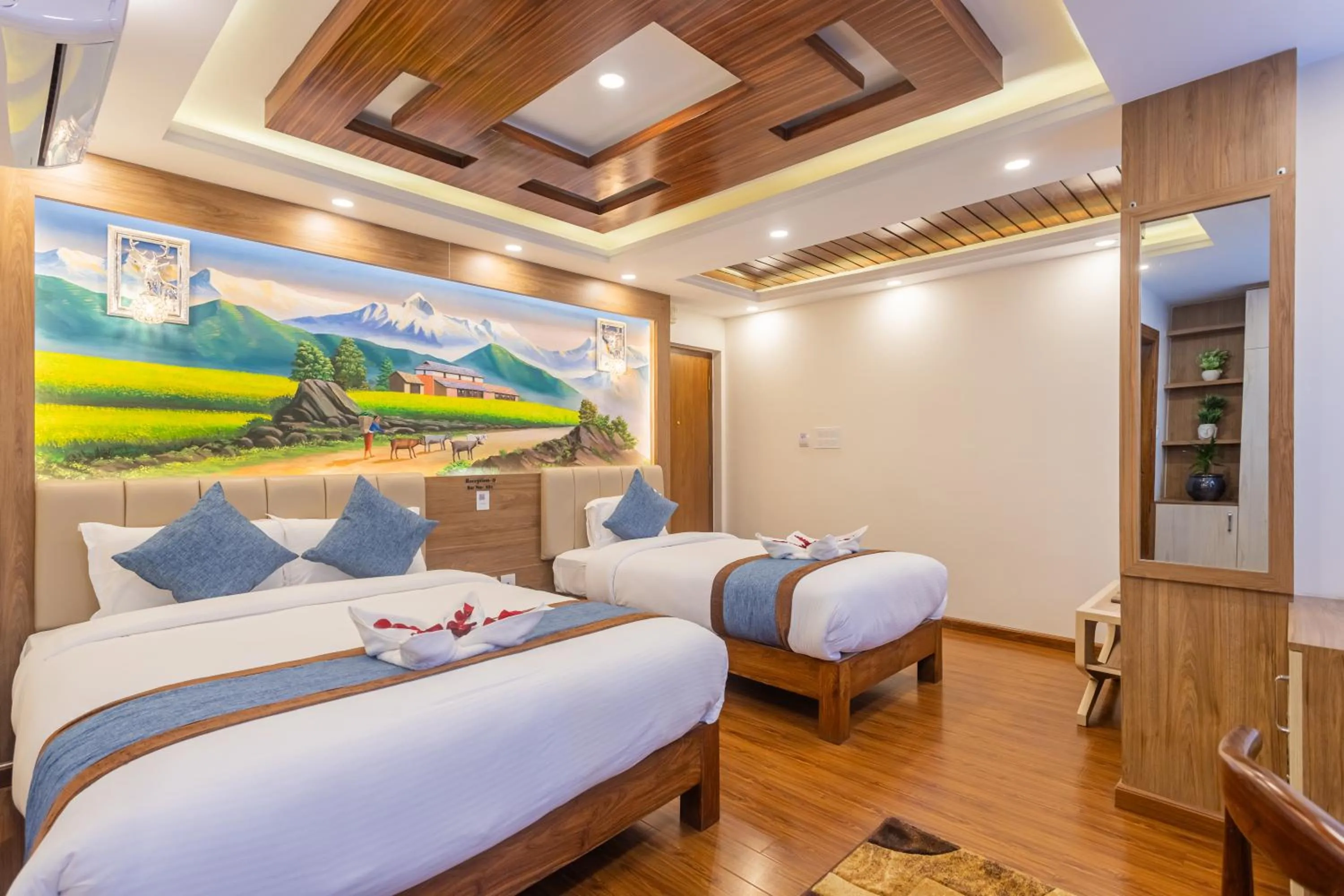 Bed in Airport Diana Hotel