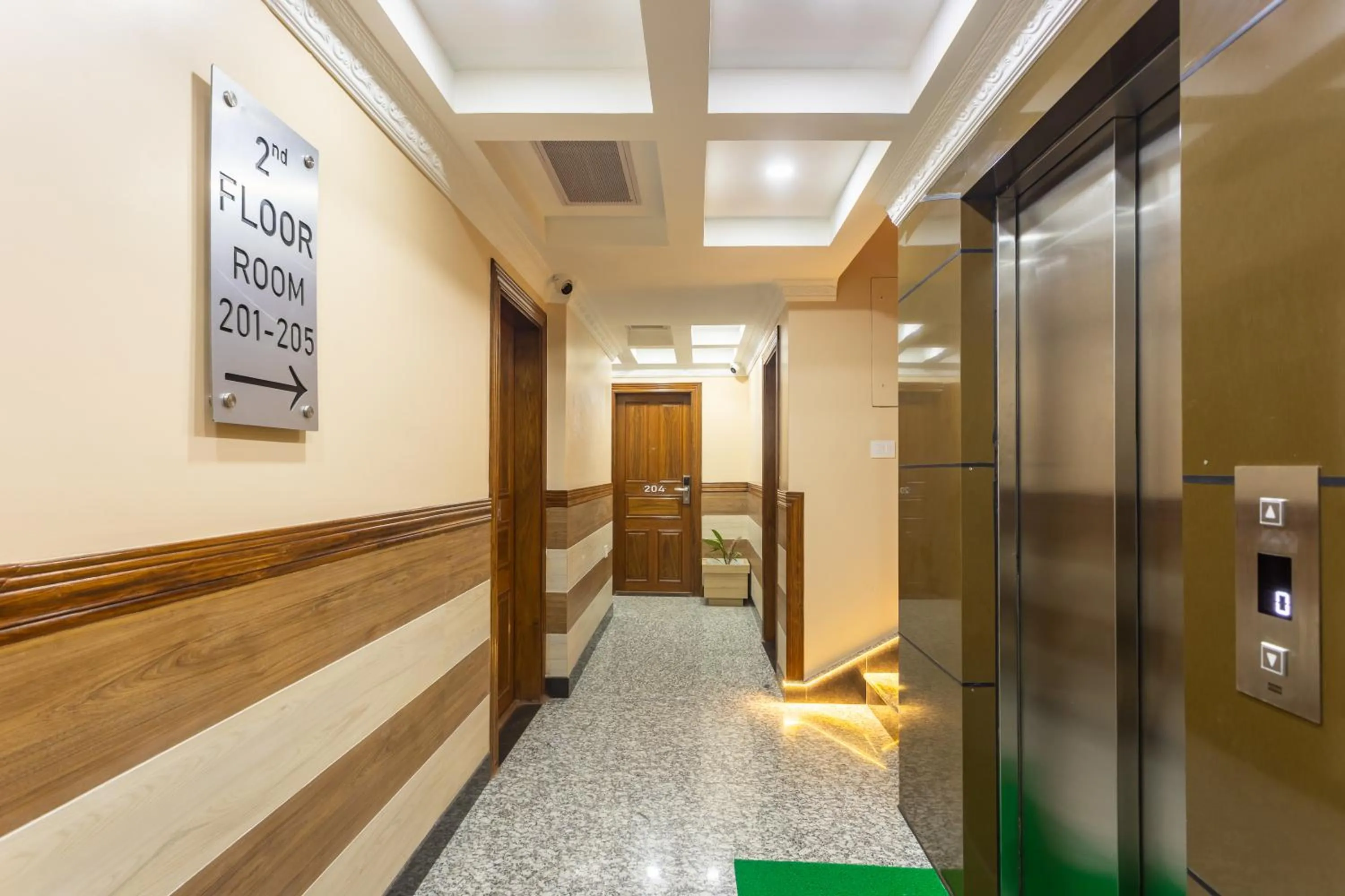 Floor plan in Airport Diana Hotel