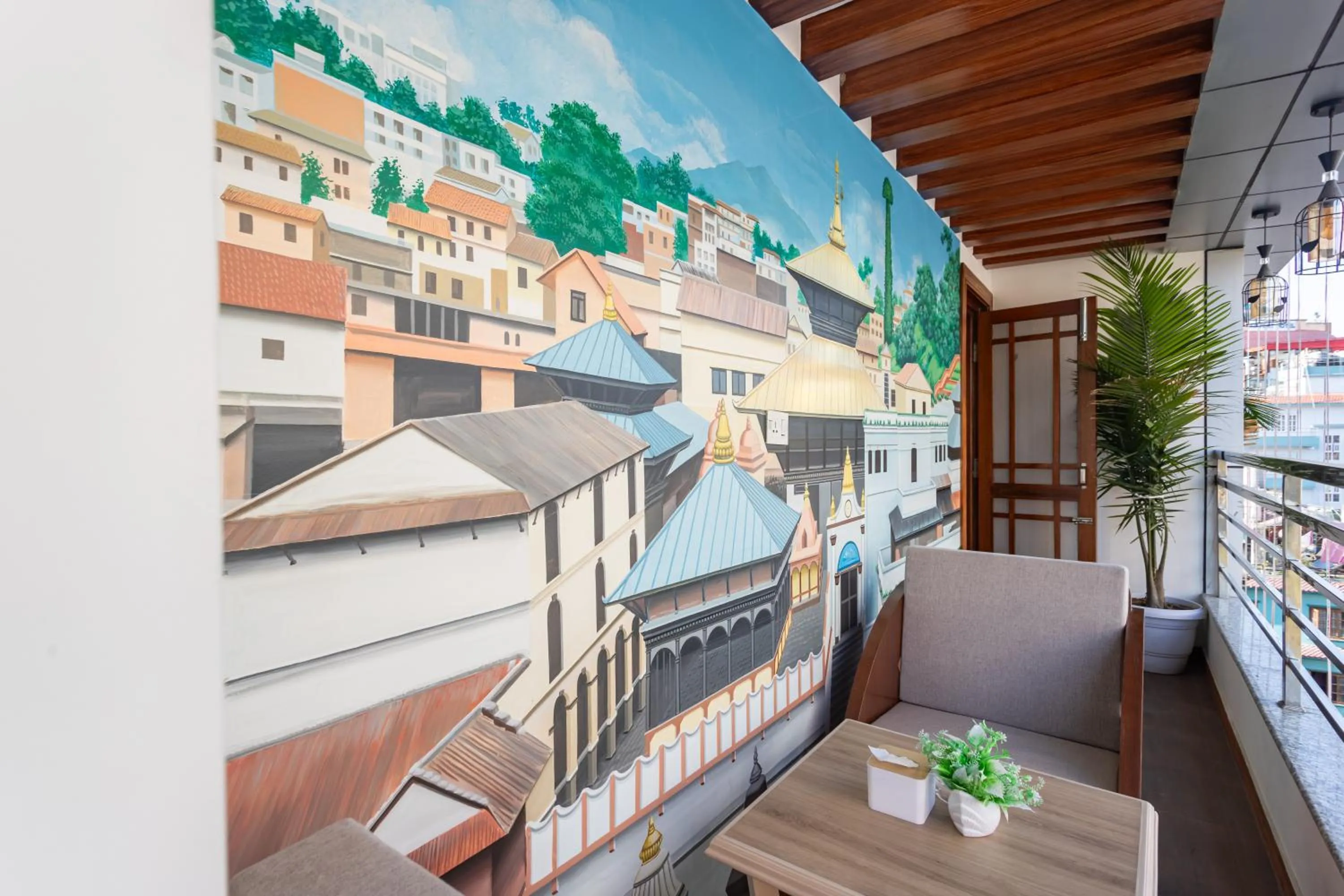 Balcony/Terrace in Airport Diana Hotel