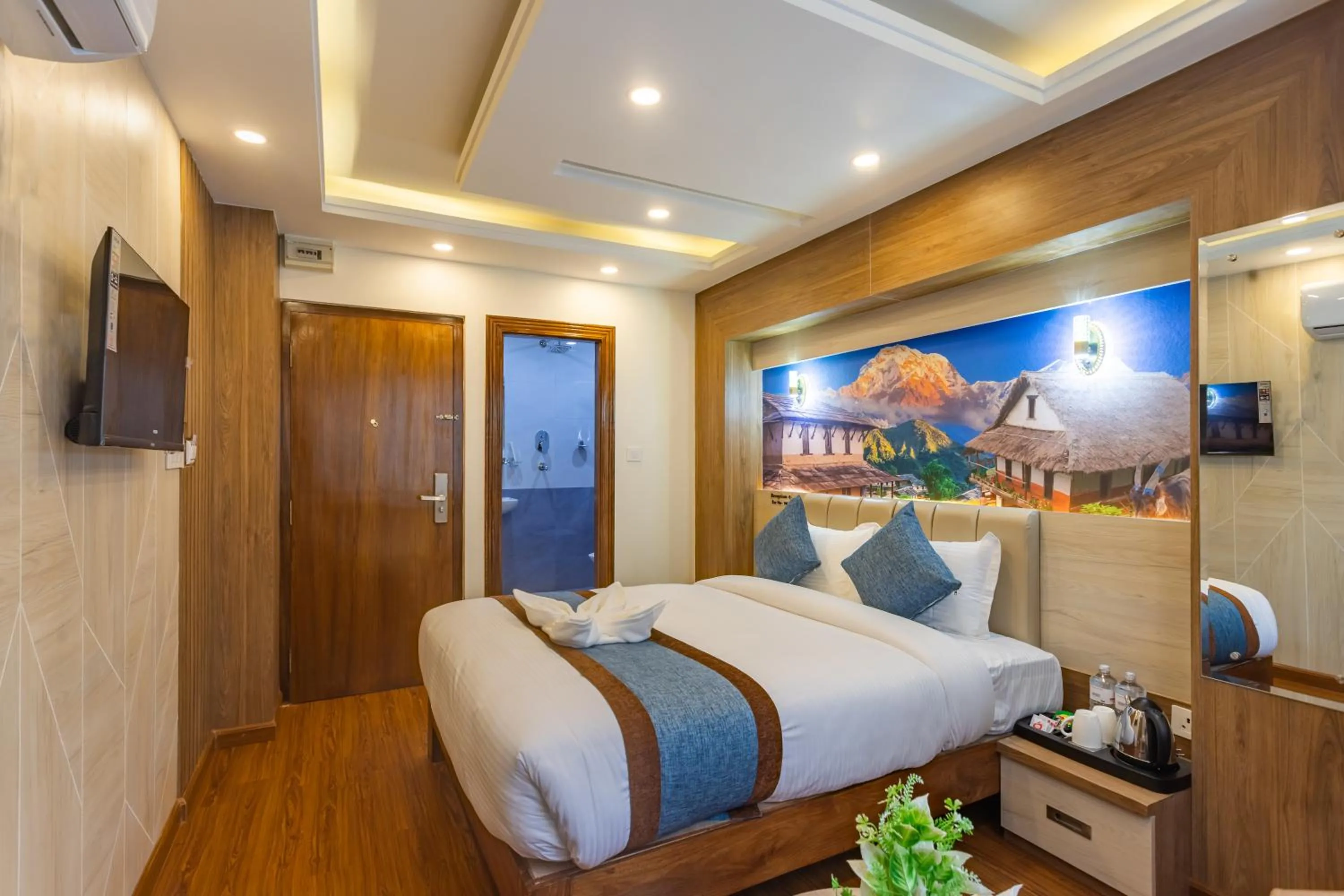 Bed in Airport Diana Hotel