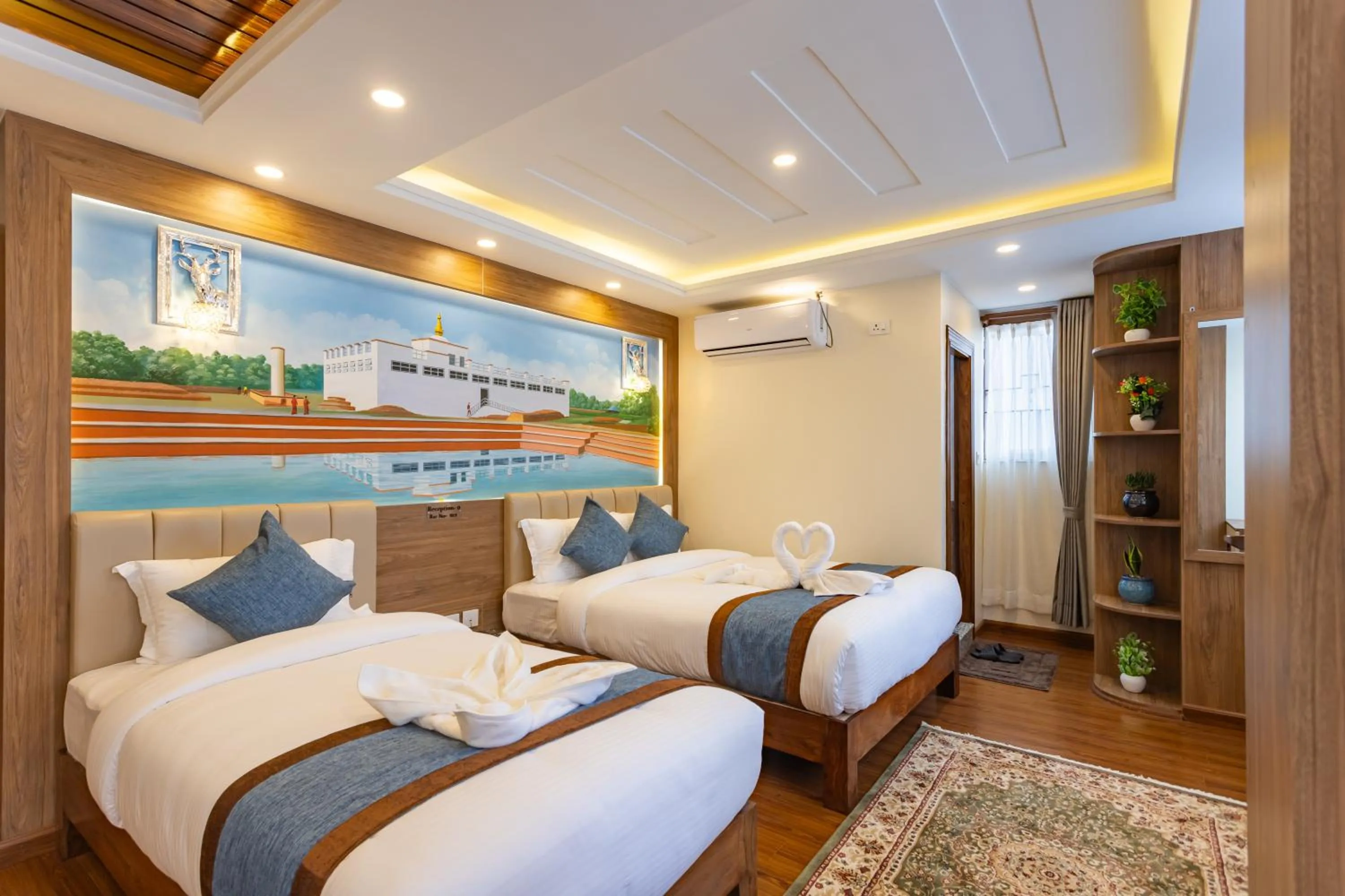 Bed in Airport Diana Hotel