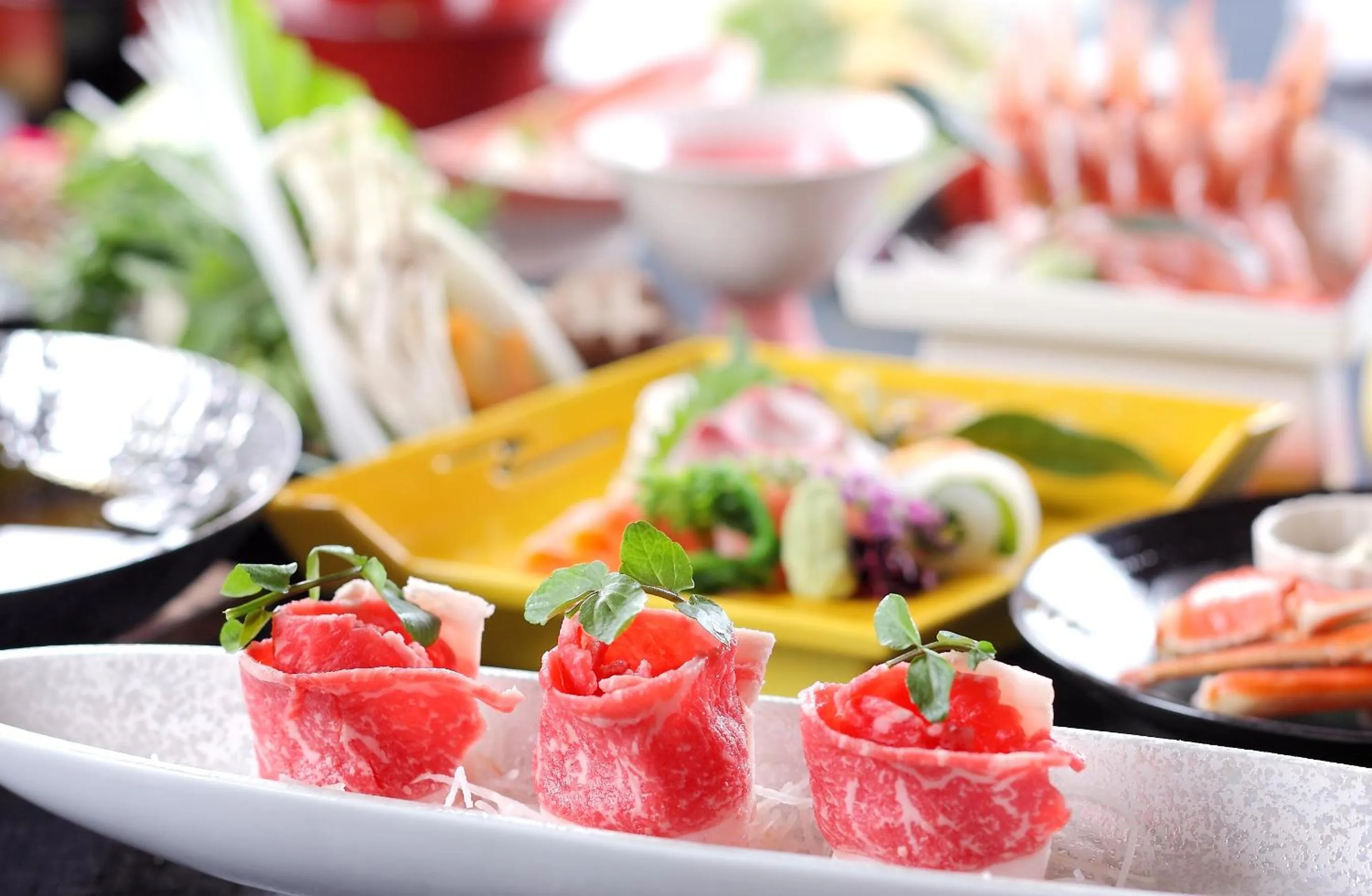 Food in Yuraku Hotel