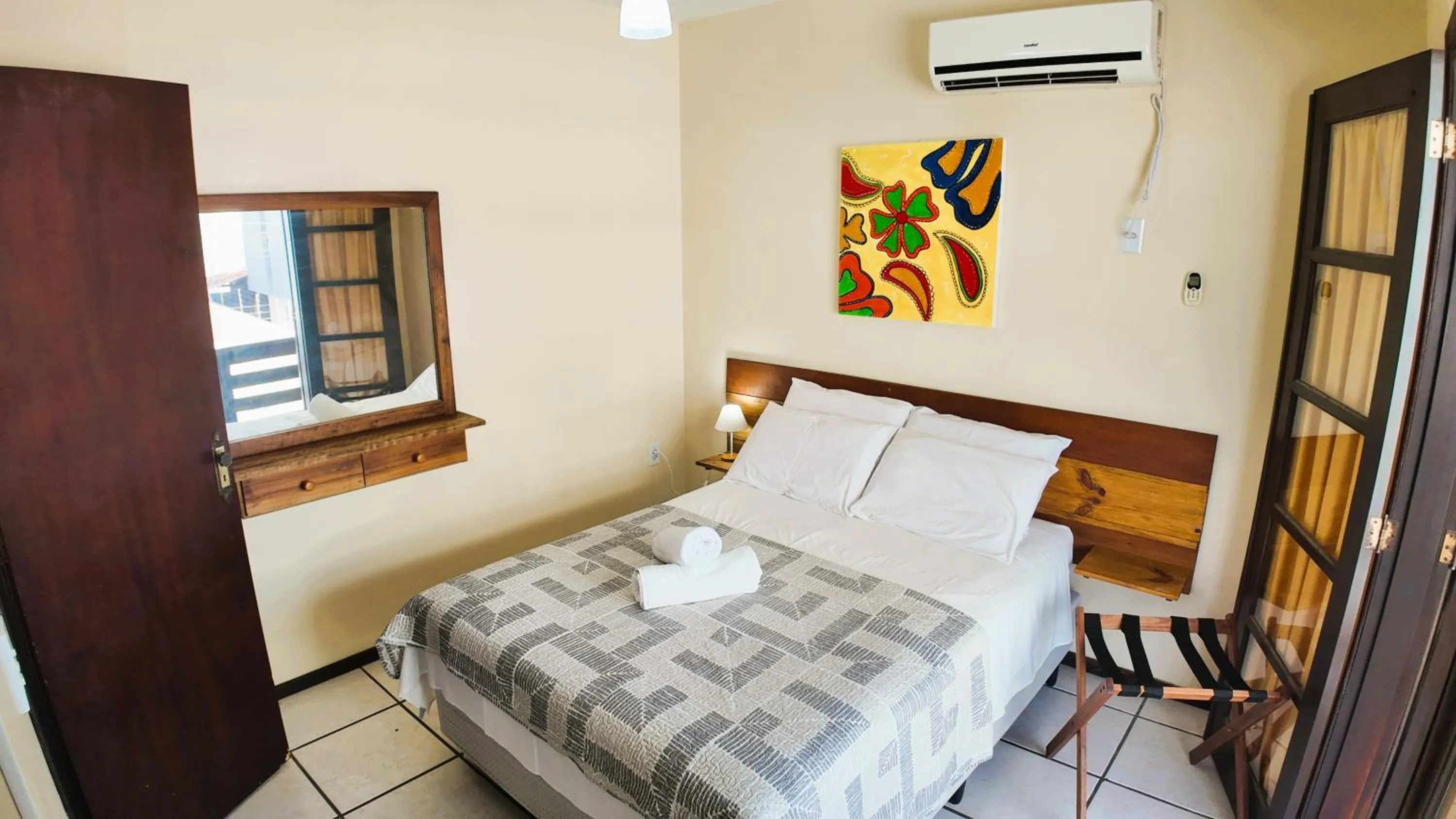 Bedroom, Bed in Água Marinha de Bombas - Bombinhas