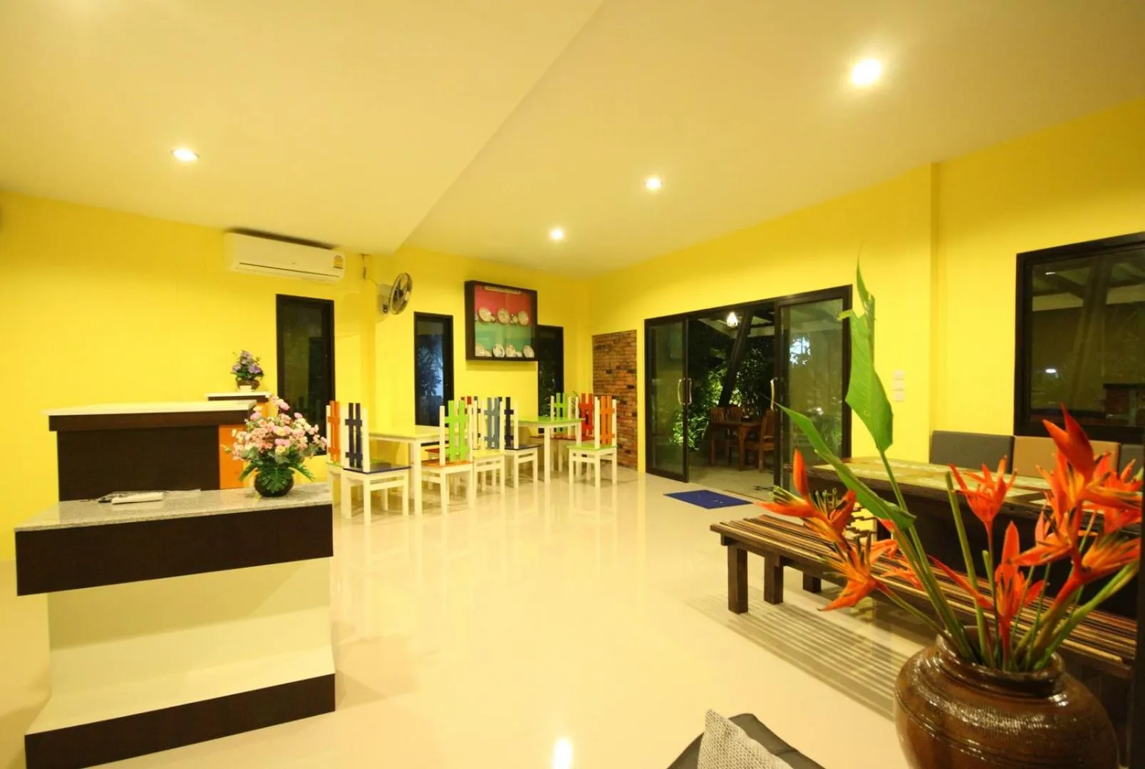 Kitchen or kitchenette in Bida Daree Resort