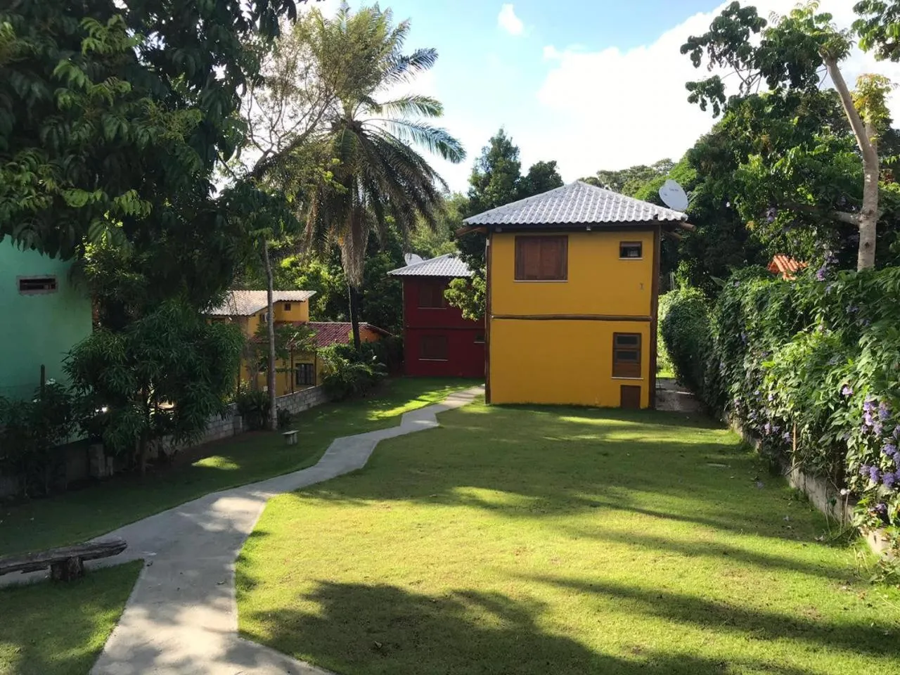 Garden in Pousada da Preguiça Praia do Forte